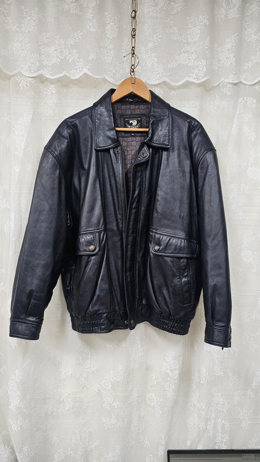 양가죽  남성 블루종 점퍼  상품이미지1