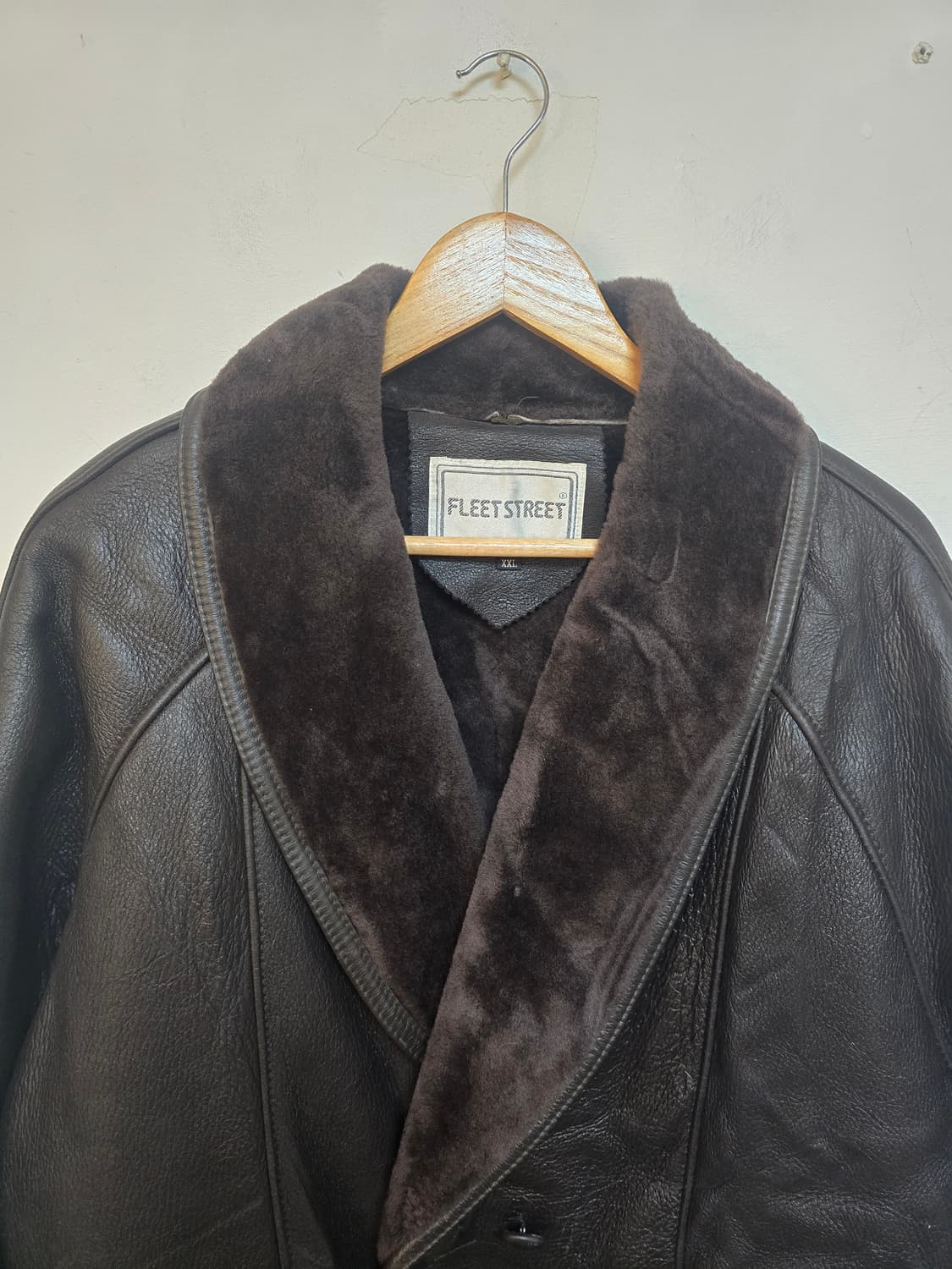 리얼 양가죽 남성 무스탕 자켓 XXL  상품이미지3