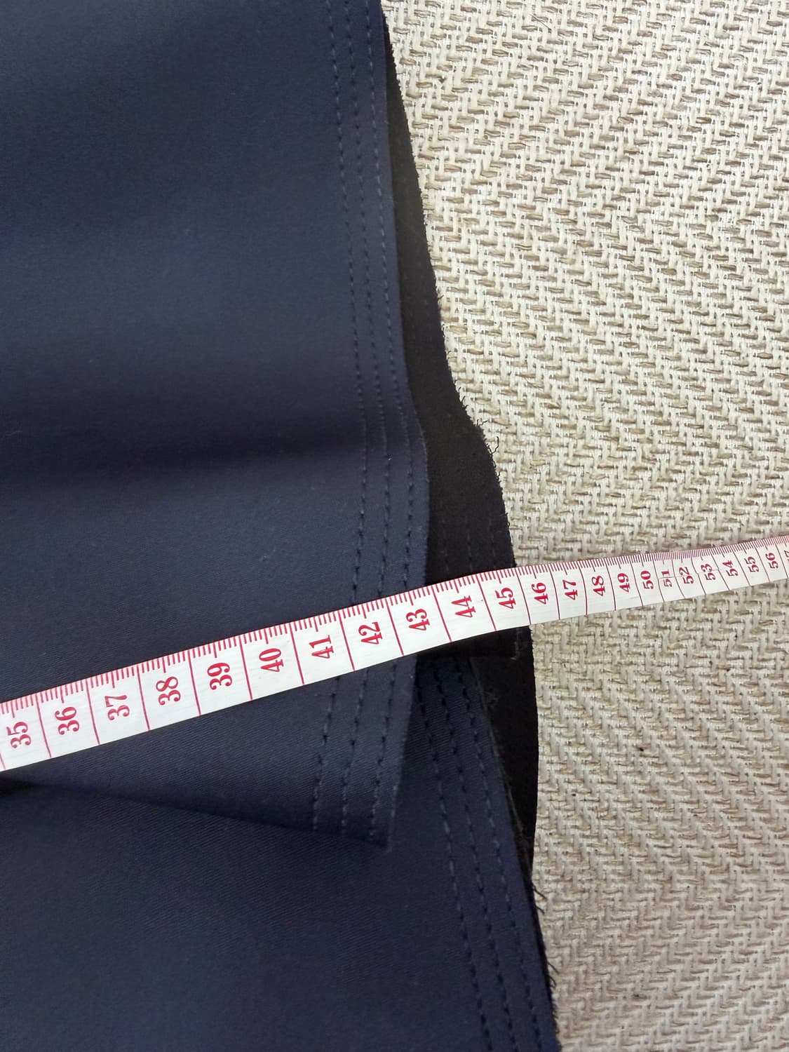 새제품) 럭키슈에뜨 네이비 플레어 스커트 치마 36 상품이미지9