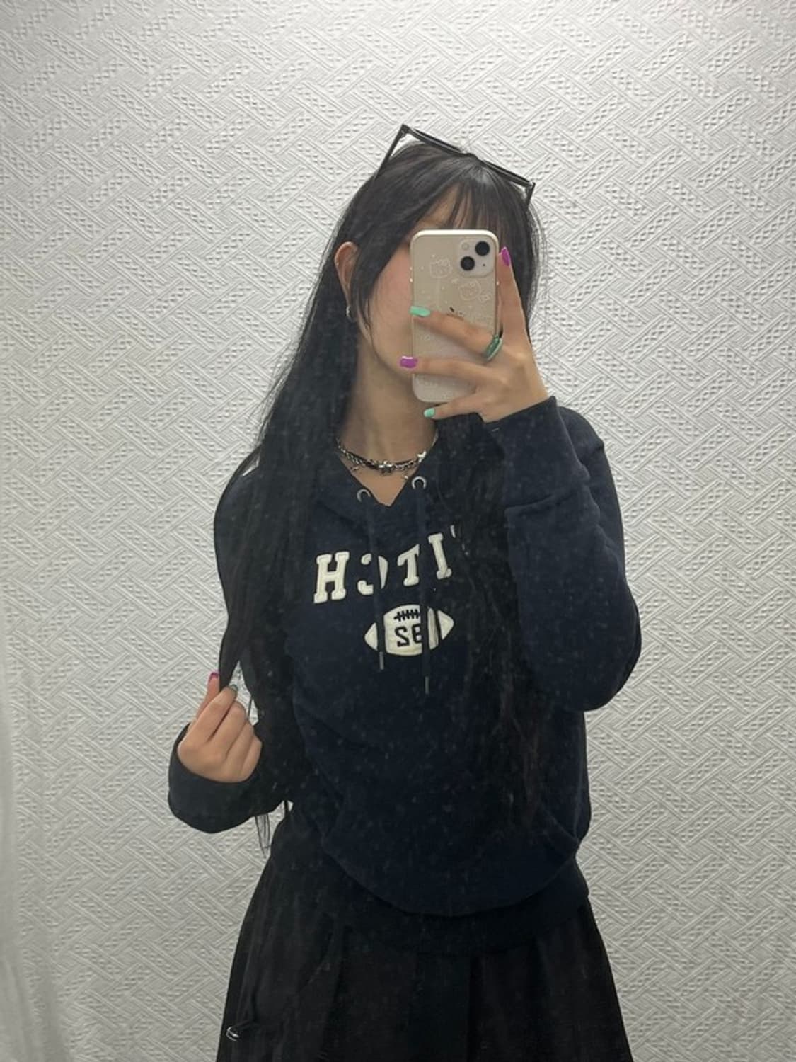 아베크롬비 Y2K 슬림핏 기모 후드티 M C06817 상품이미지1