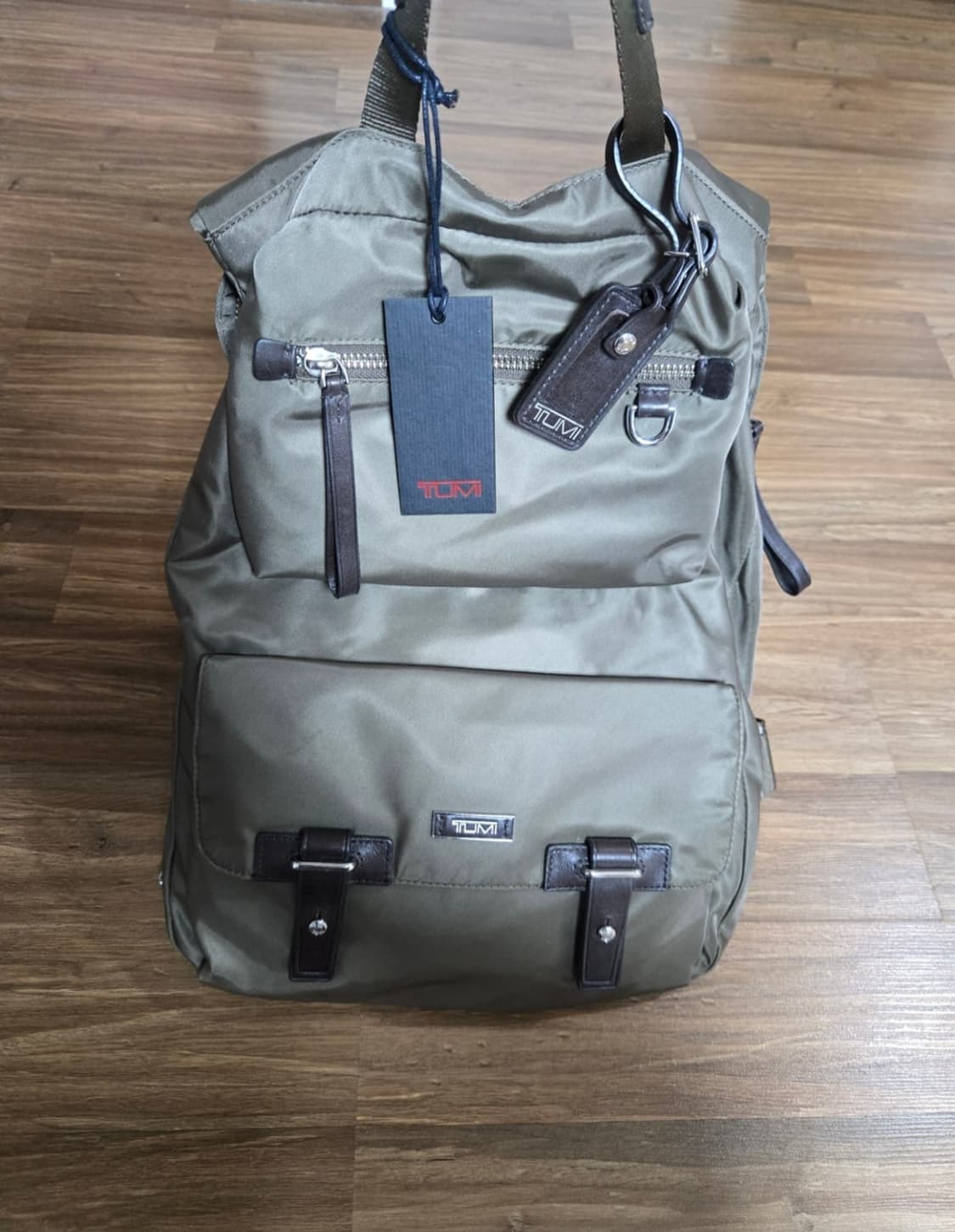 TUMI 발리 백팩 - 카키 상품이미지2