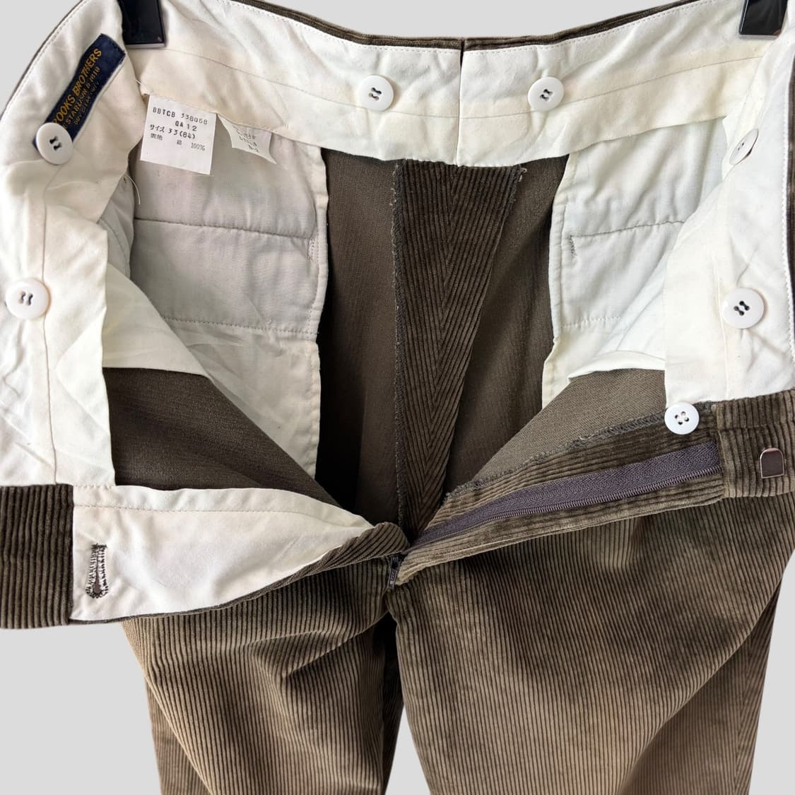 (32)브룩스브라더스 투턱 코듀로이 팬츠 상품이미지3