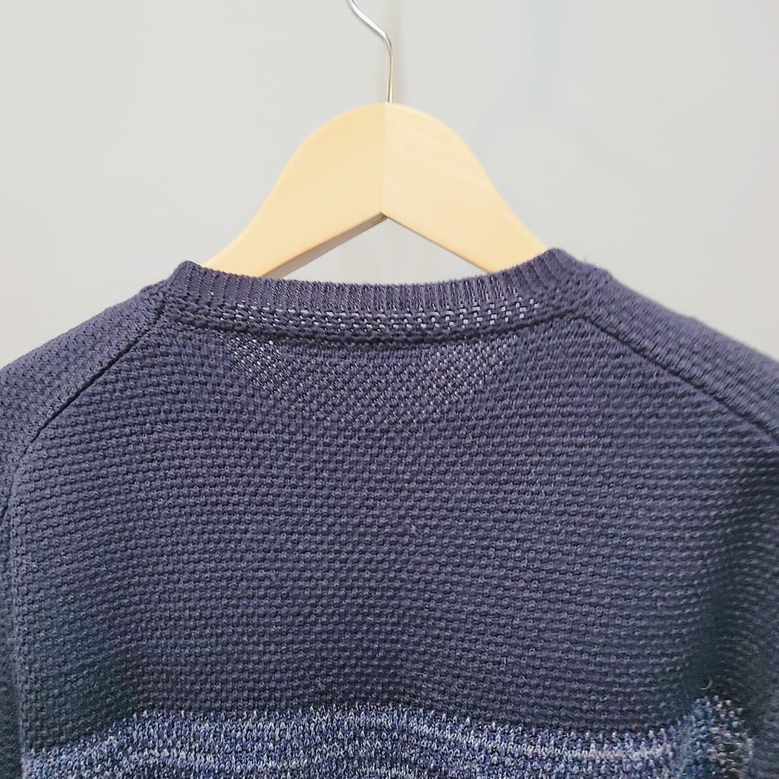 105) 시스템 옴므 배색 니트티  상품이미지9