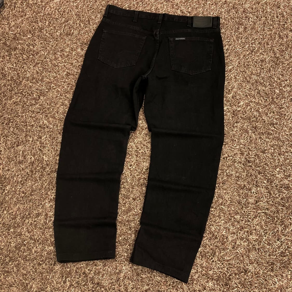 할리데이비슨 모토사이클 블랙 데님 팬츠 상품이미지7