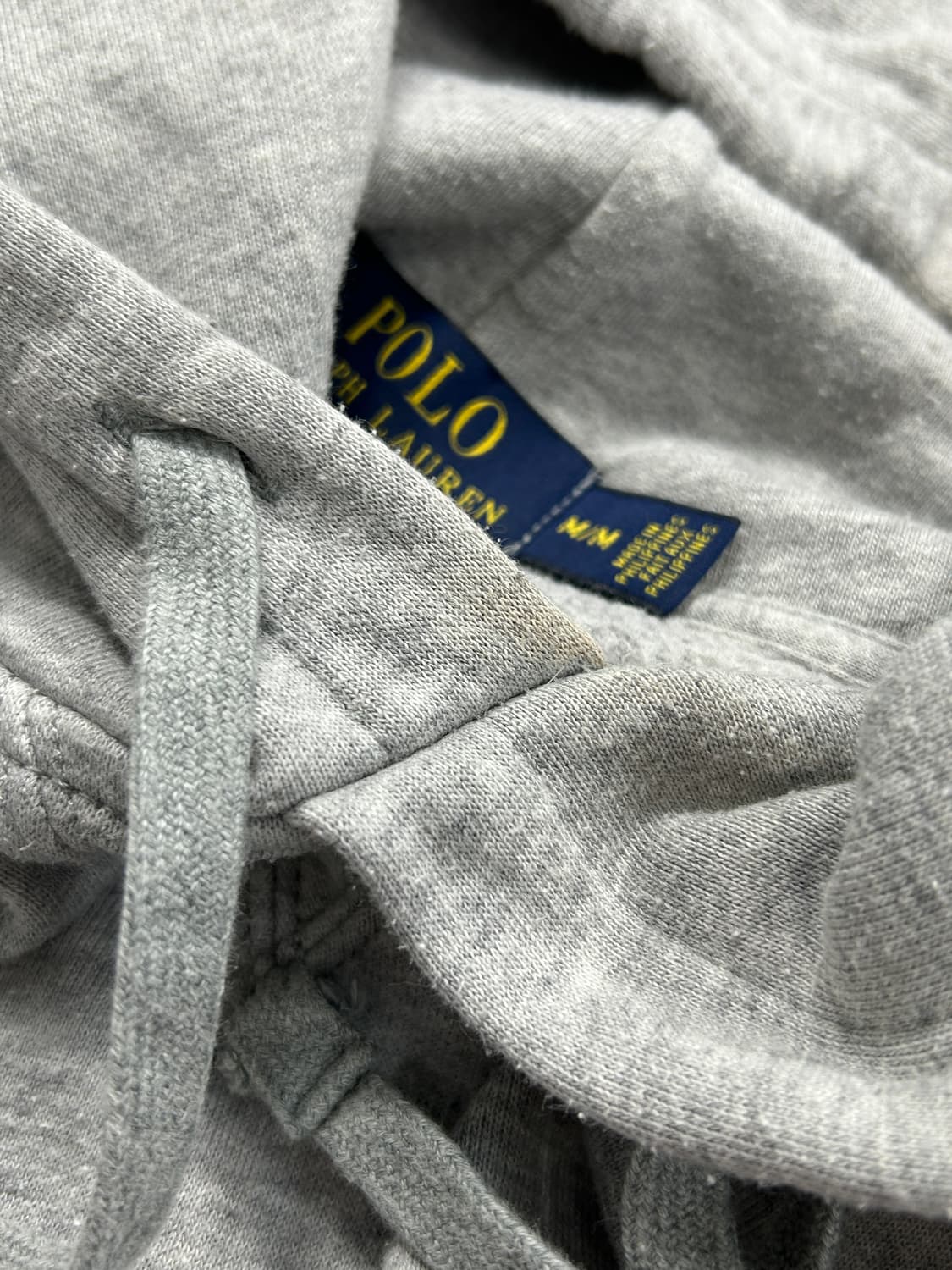 폴로 랄프로렌 신형 빅포니 그레이 후드티 M  상품이미지8