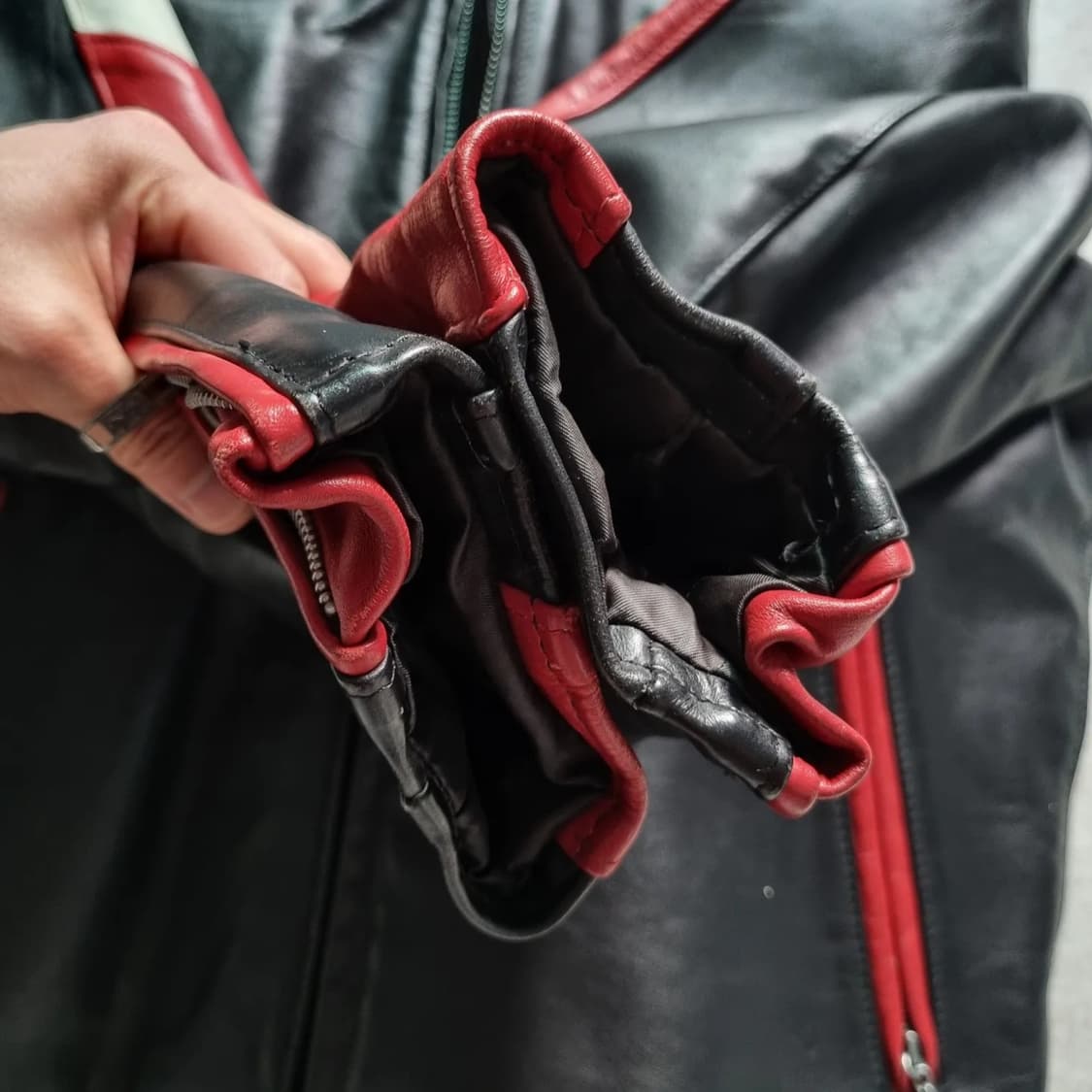 80s USA Schott Single Rider Jkt 42sz
 상품이미지4