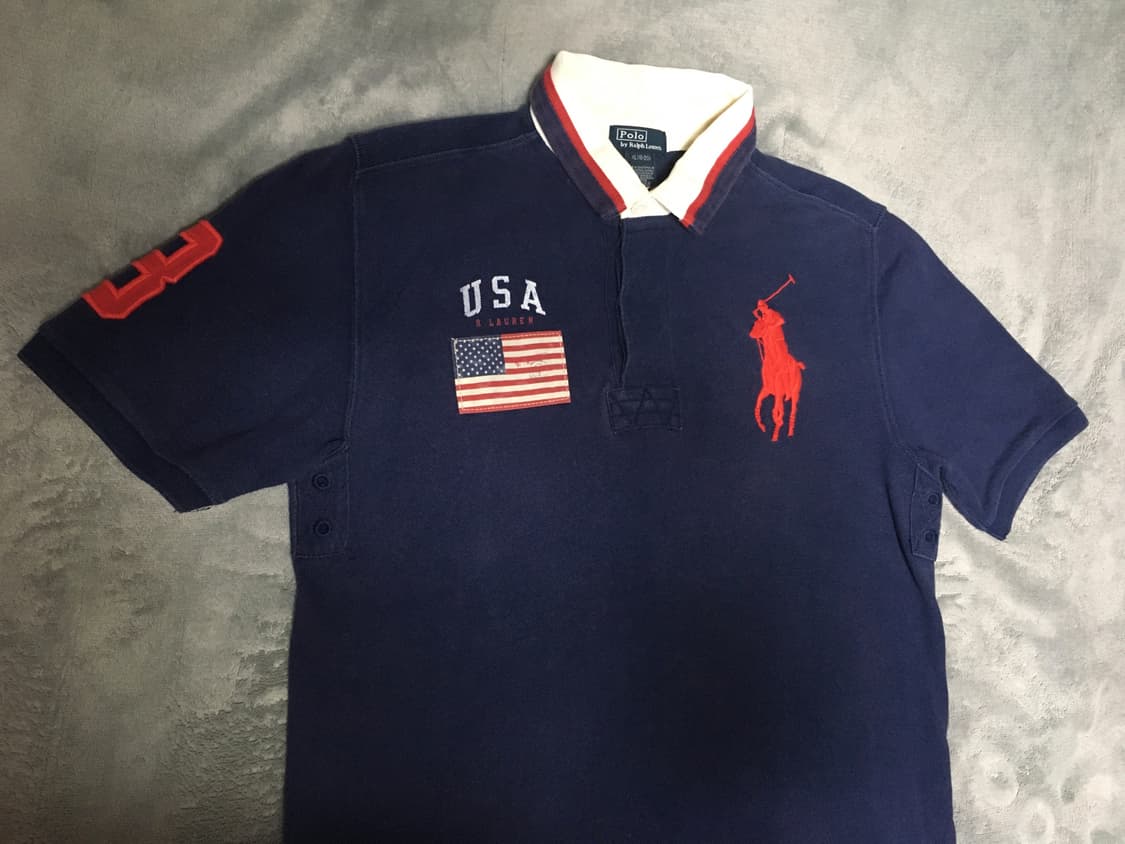 폴로 랄프로렌 빅포니 성조기 상품이미지1