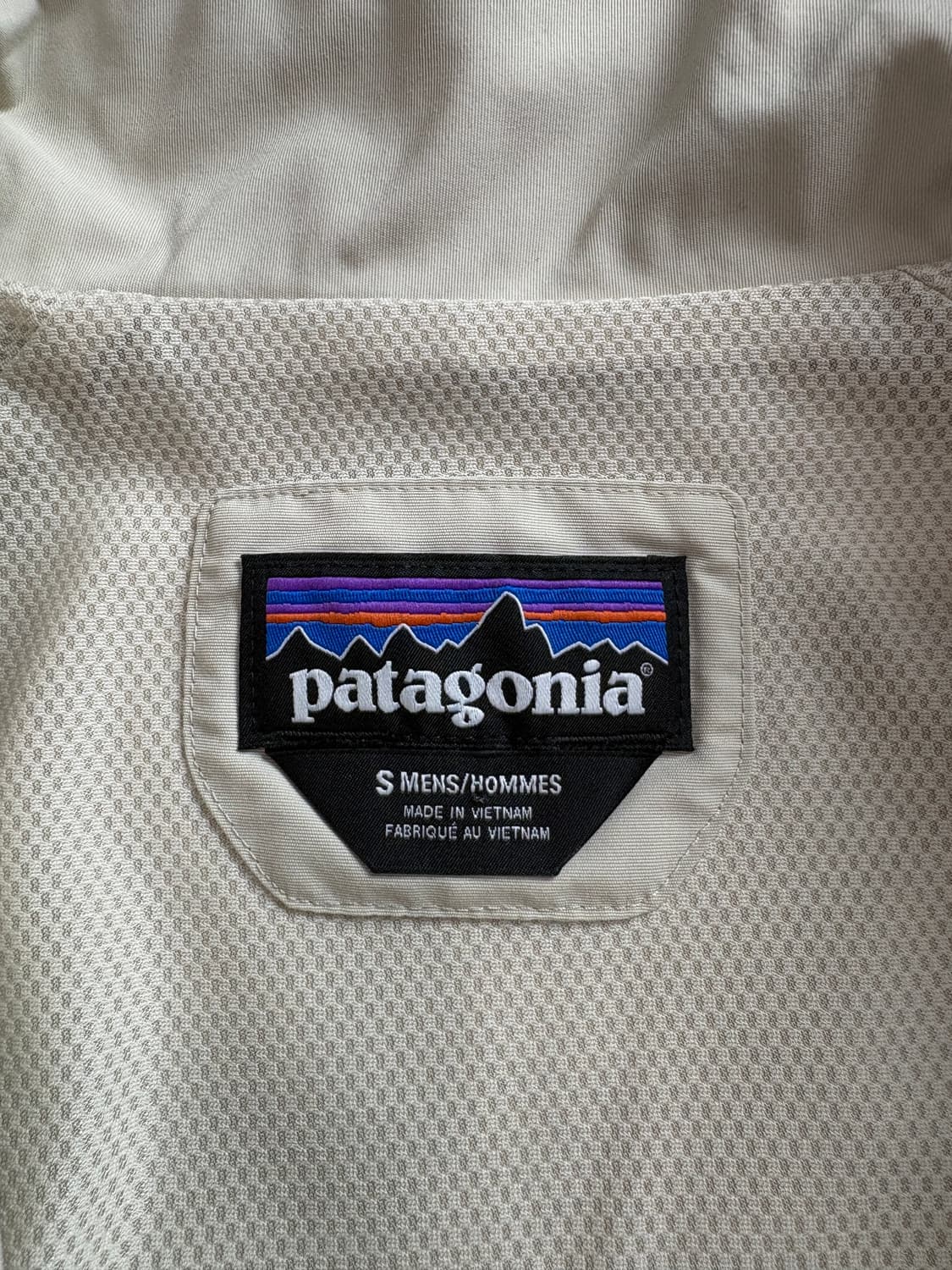 파타고니아 배기스 미니멀 베이지 집업 자켓 3217 상품이미지3