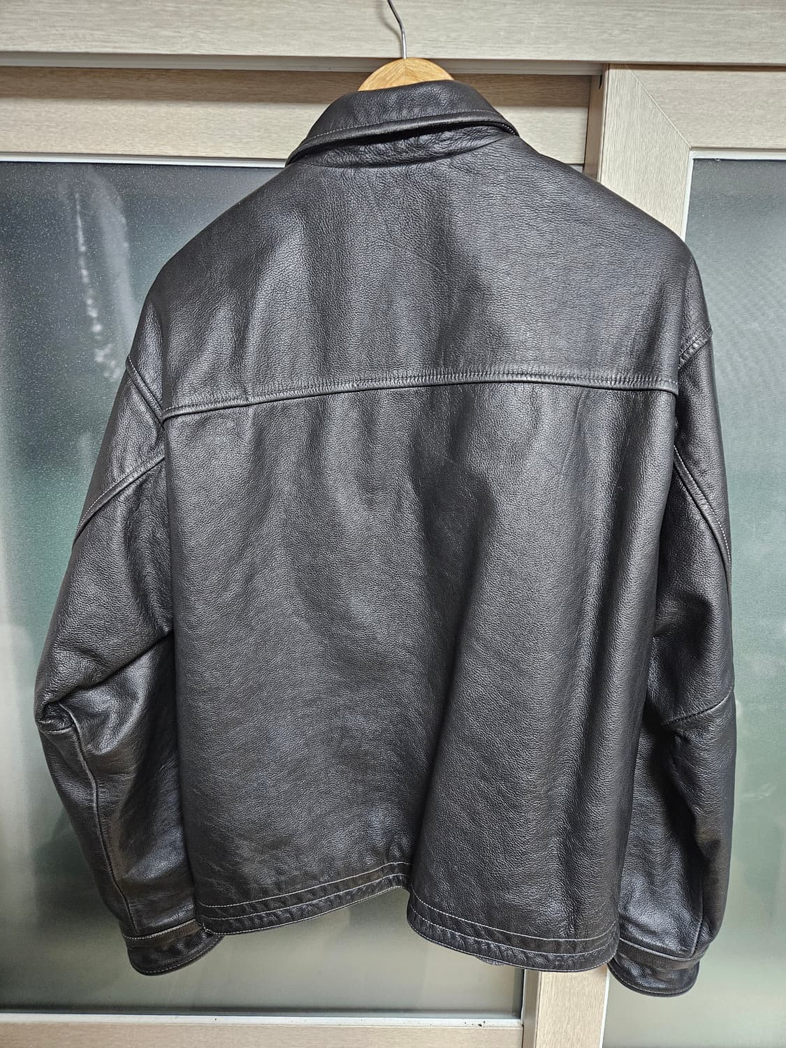 프리즘웍스 카우하이드 가죽자켓 L사이즈 상품이미지4