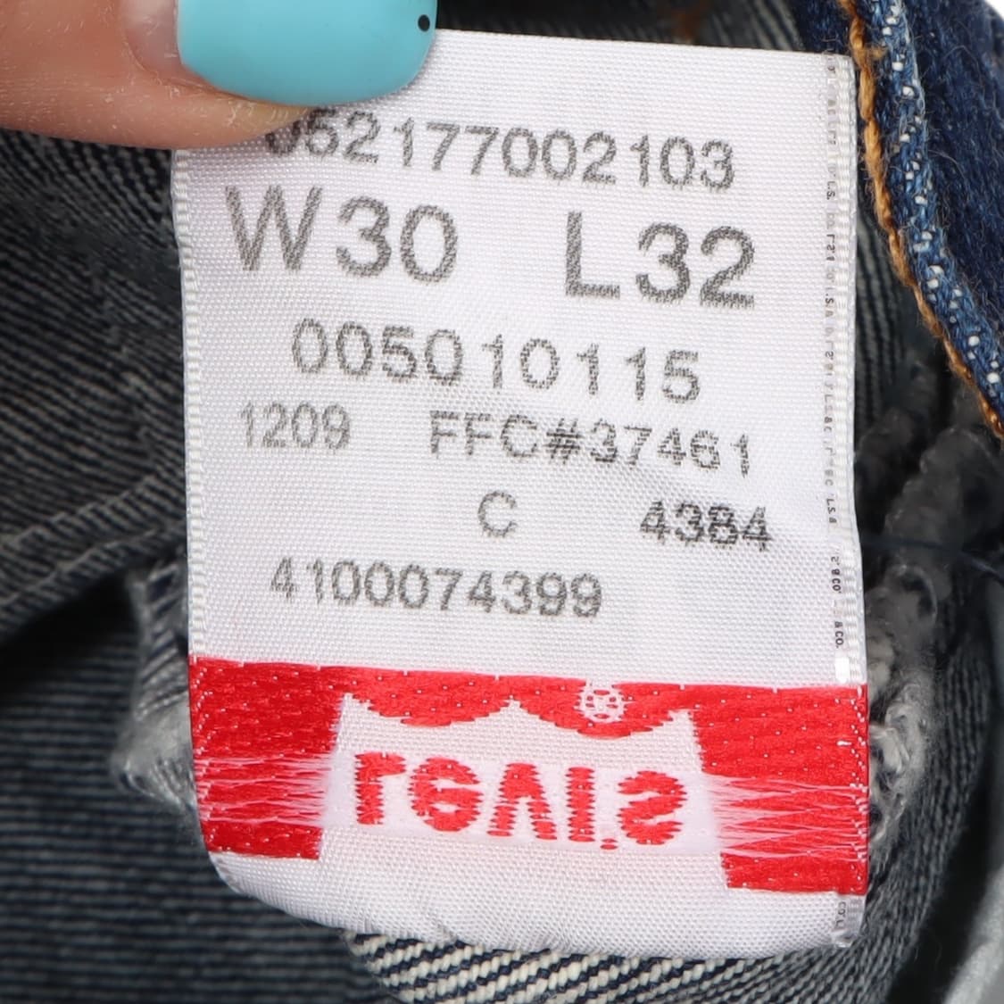 리바이스 501 스트레이트 레그 버튼플라이 데님팬츠 상품이미지10