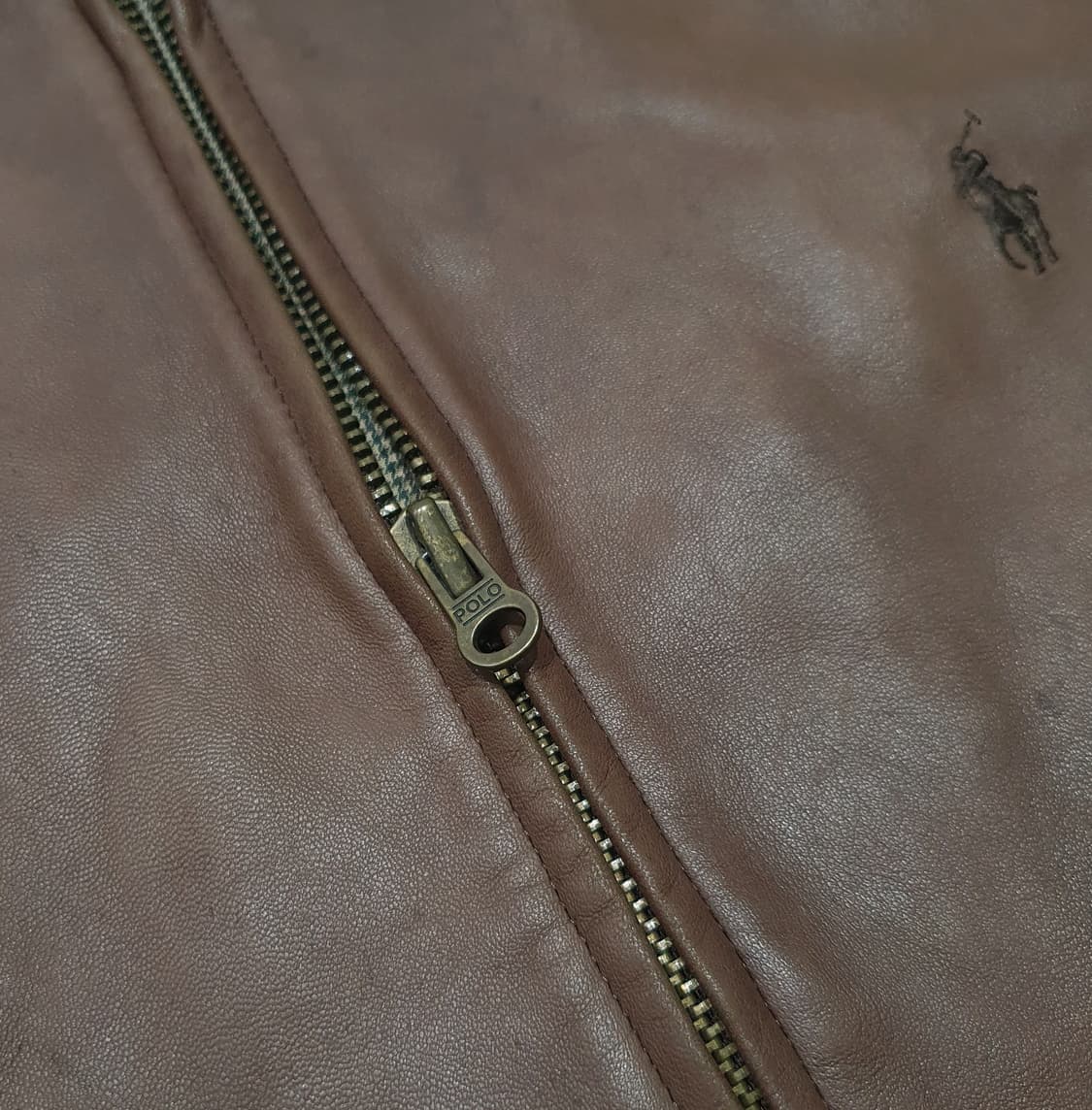 폴로 맥스웰 양가죽 자켓 브라운 s (100~105) 상품이미지5