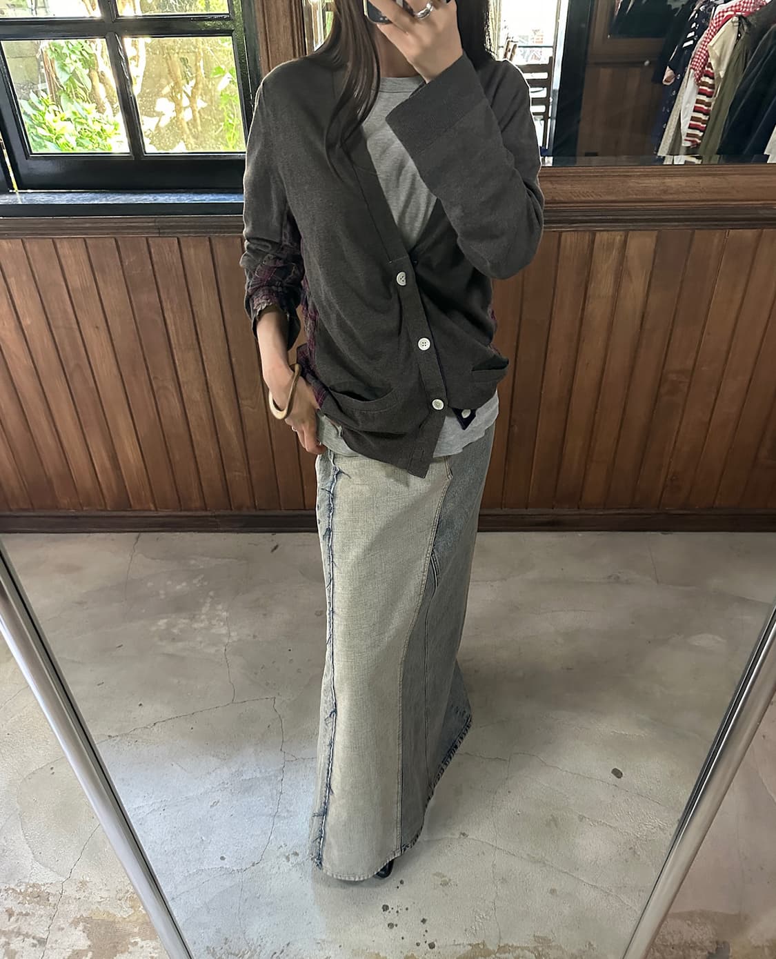 SACAI hybrid cardigan 상품이미지3