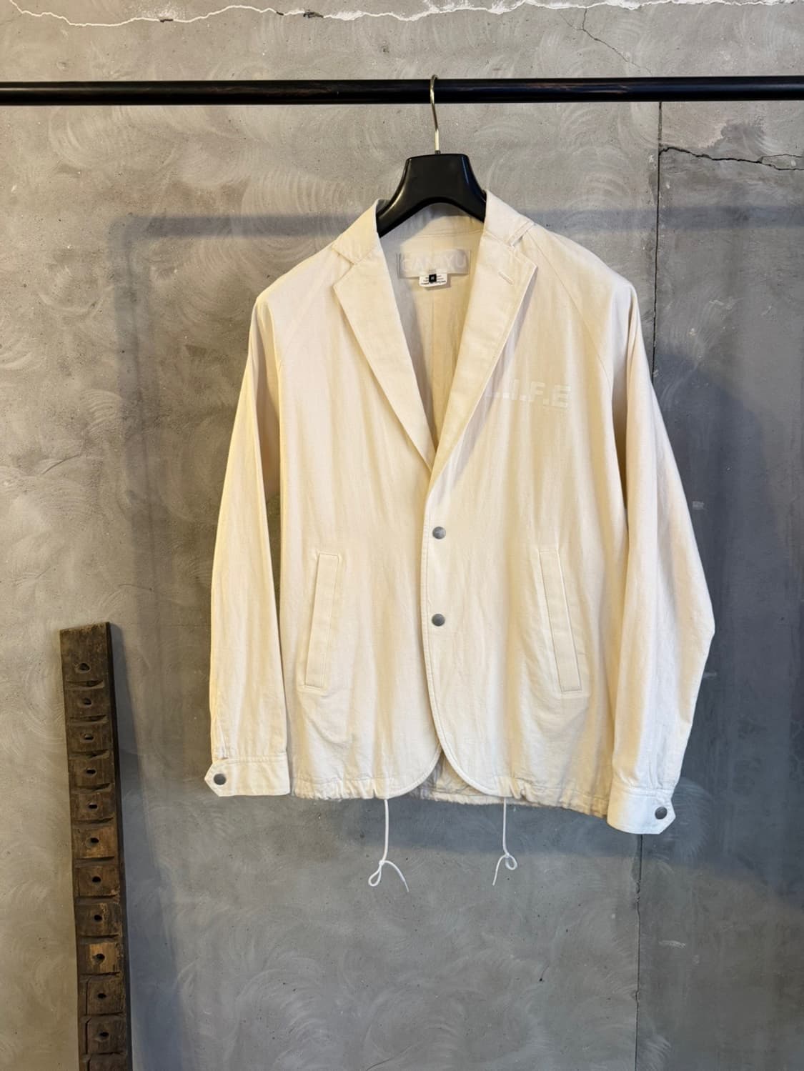 GANRYU 꼼데가르송 간류 로잉 블레이저 100 상품이미지6