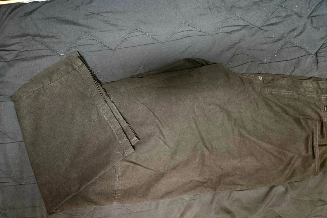 [2]폴리테루 1011 리벳 고시마 빈티지 차콜(징시마) 상품이미지5