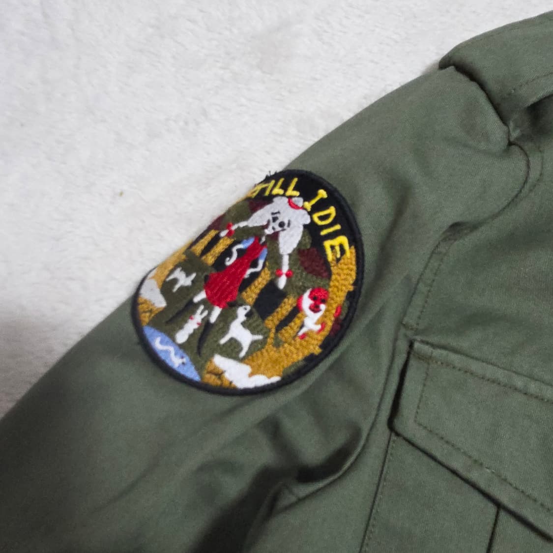 (S)여성 쟈딕앤볼테르 스컬 야상 자켓 상품이미지5