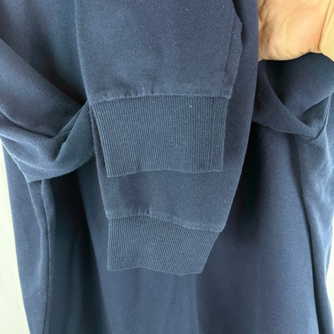 L) 타미힐피거 스몰로고 긴팔 티 네이비 상품이미지4