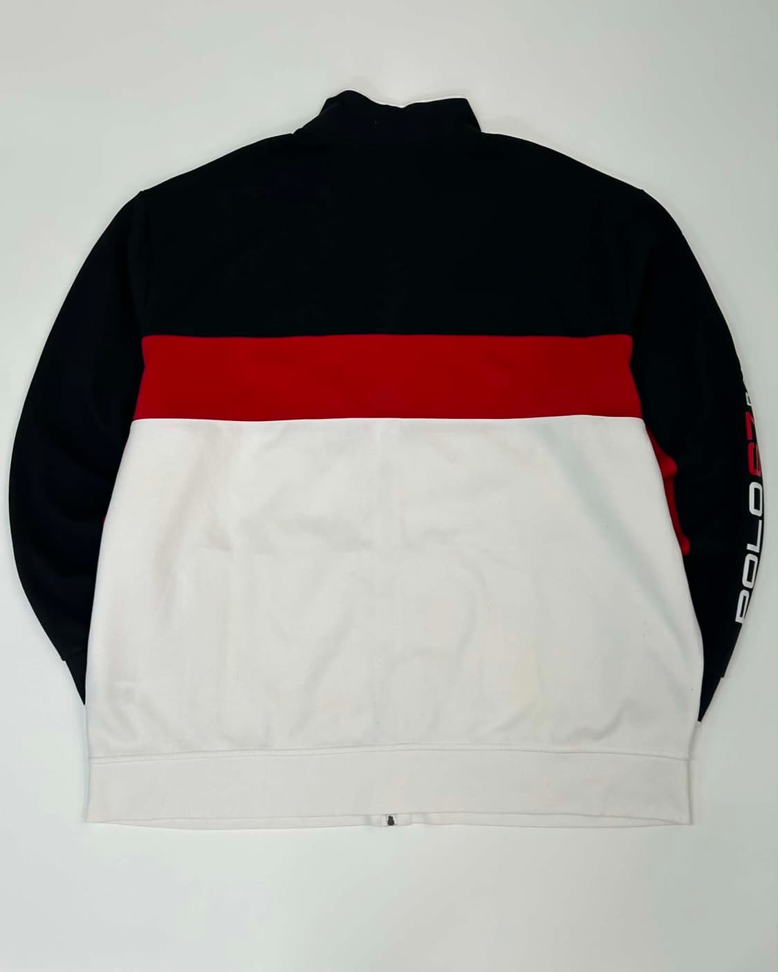 [4XL] 폴로 랄프로렌 usa 성조기 컬러블록 알파인 레이싱 트랙탑 져 상품이미지2