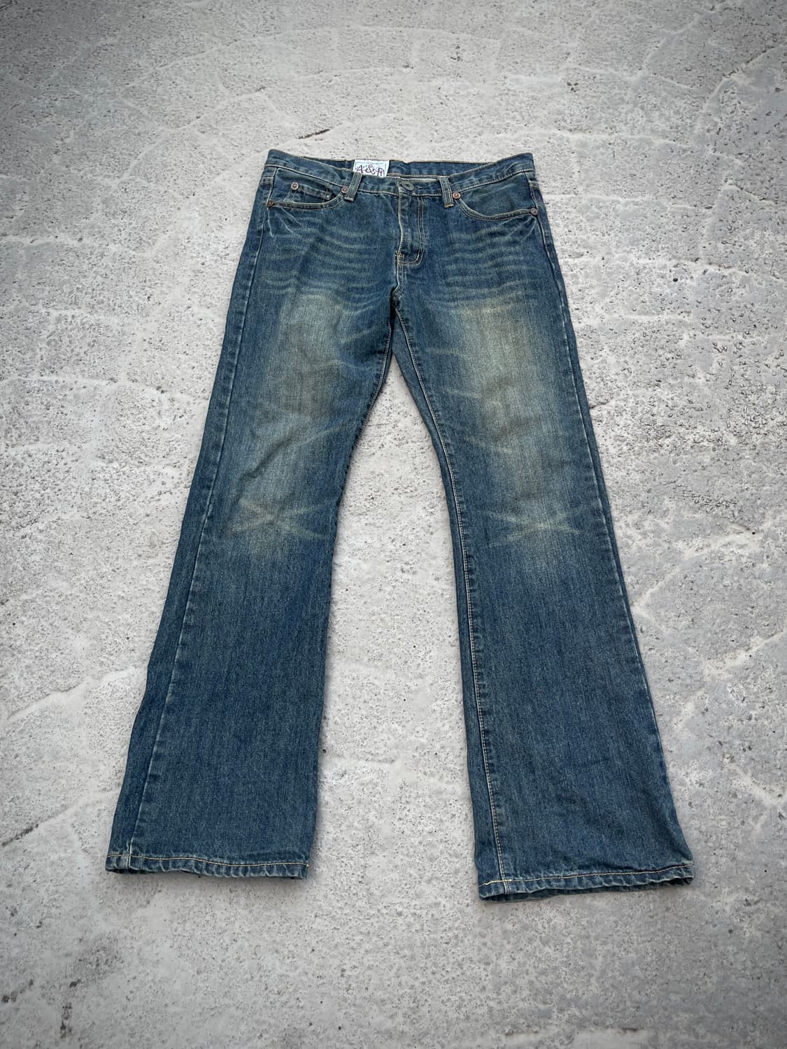 (American&first)washing straight jean 상품이미지1