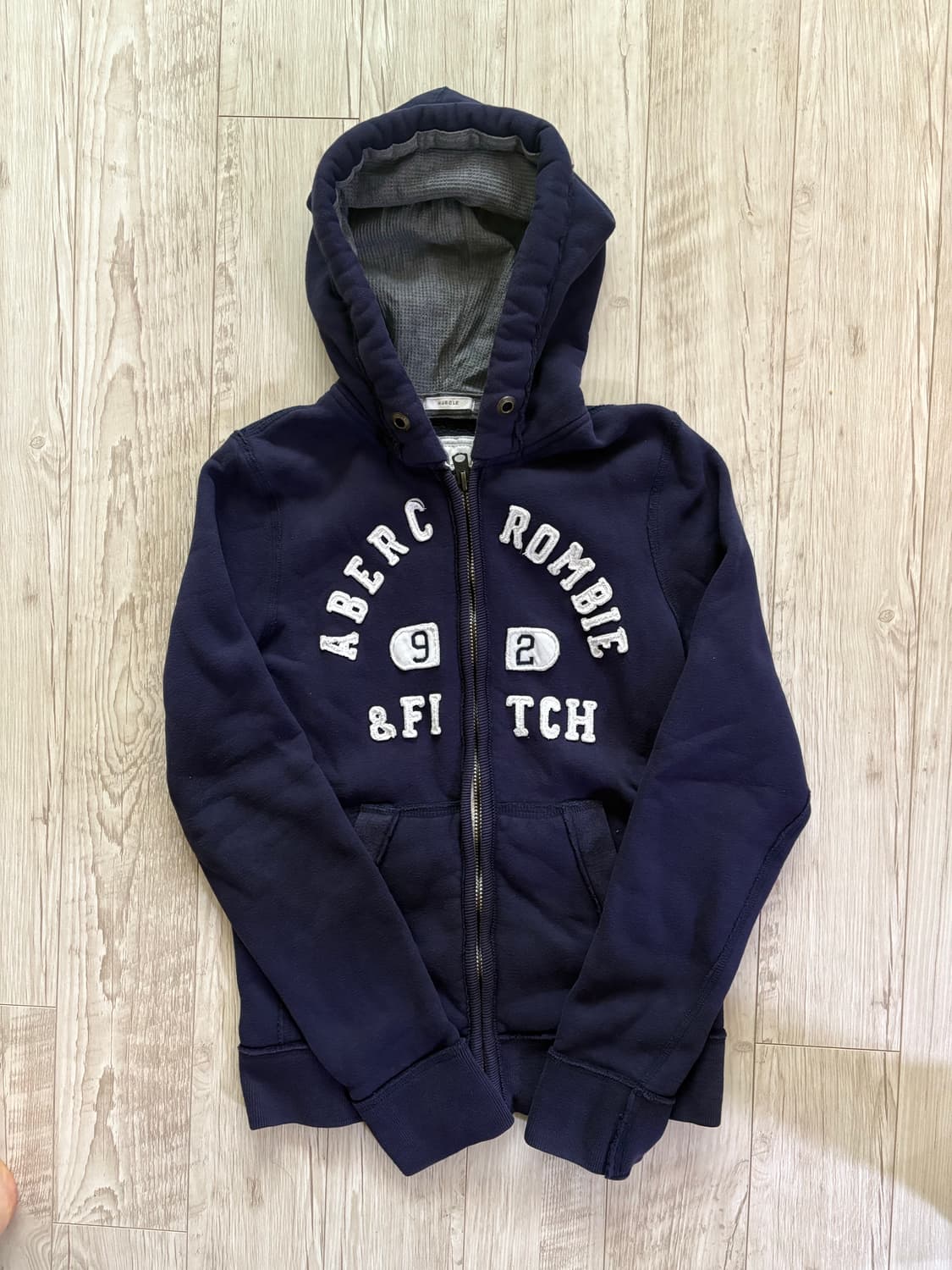 아베크롬비 후드집업 네이비 m 상품이미지1