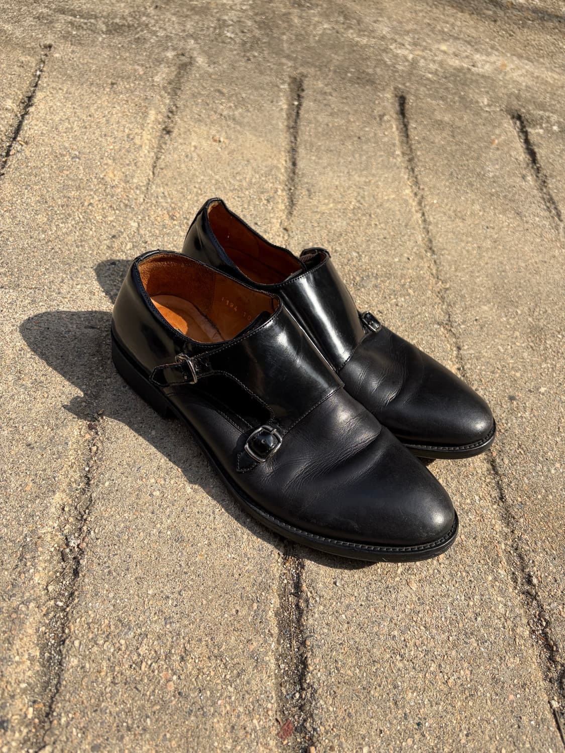 Gordon Rush 더블 몽크 스트랩 레더 슈즈 250 상품이미지1