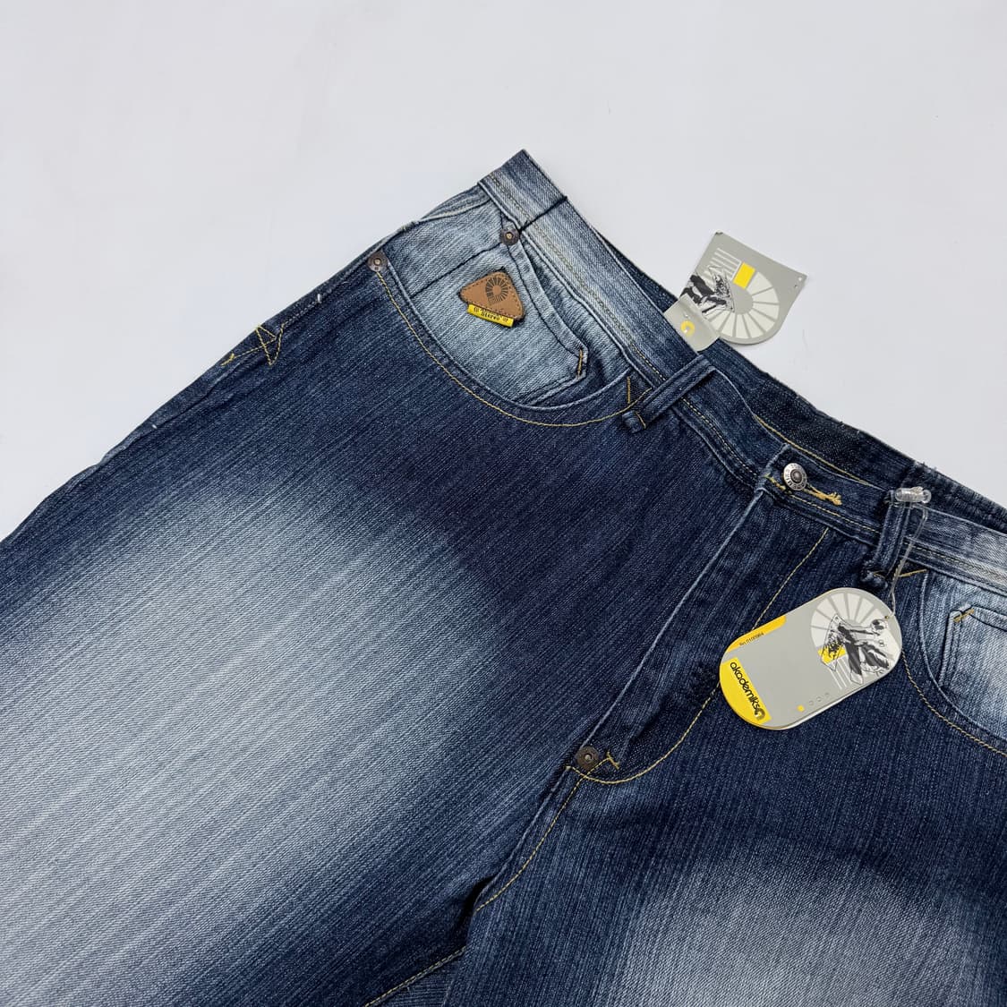 Akademiks 자수패치 올드스쿨 버뮤다 데님팬츠 상품이미지4