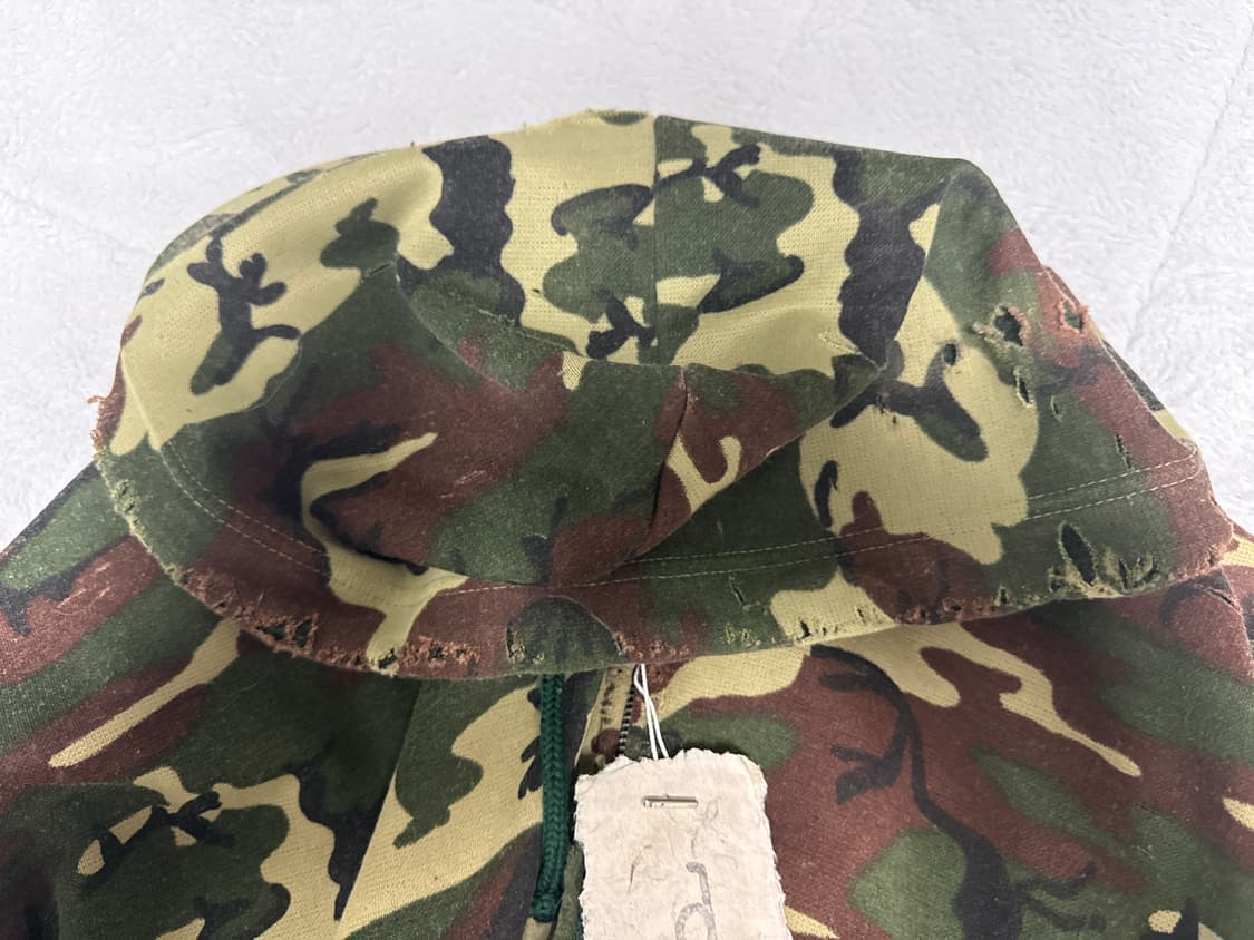 디디에르웨어 70s 카모플라주 디스트레스드 후드 집업파카 상품이미지7