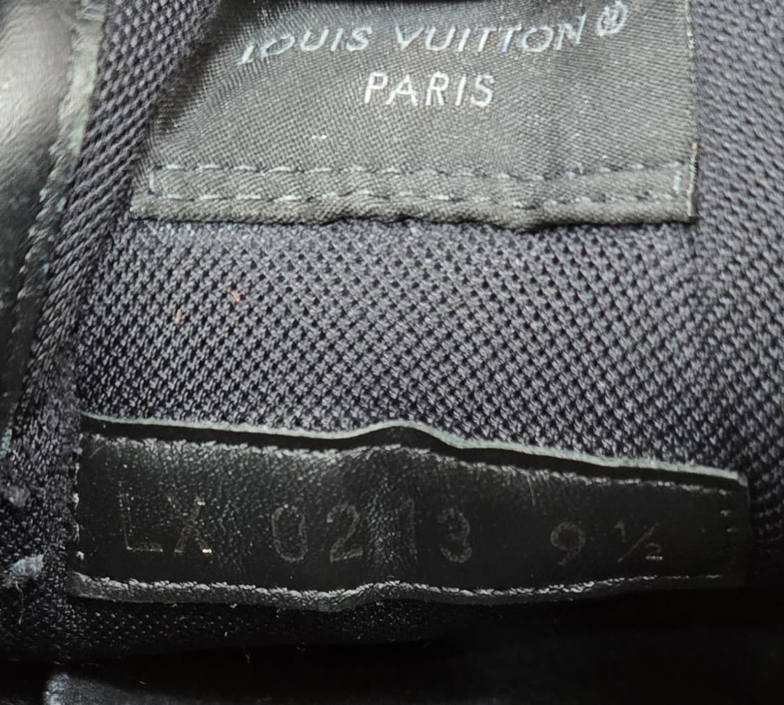 루이비통 275mm-  블랙 스웨이드 스니커즈 상품이미지7