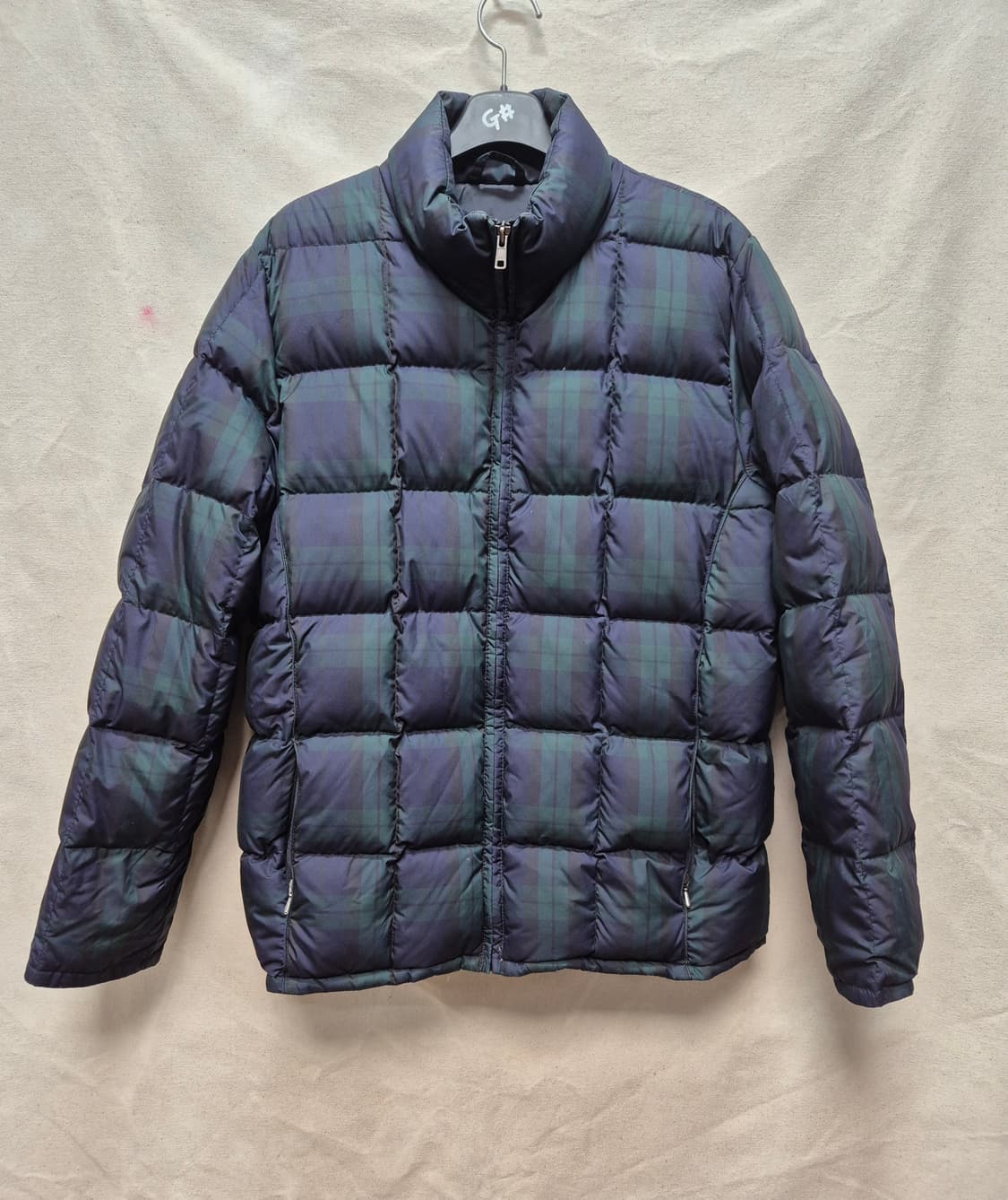 에디 바우어 타탄체크 덕다운패딩 상품이미지1