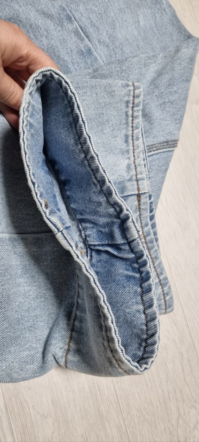 플라스틱프로덕트 드리프트데님팬츠 상품이미지5