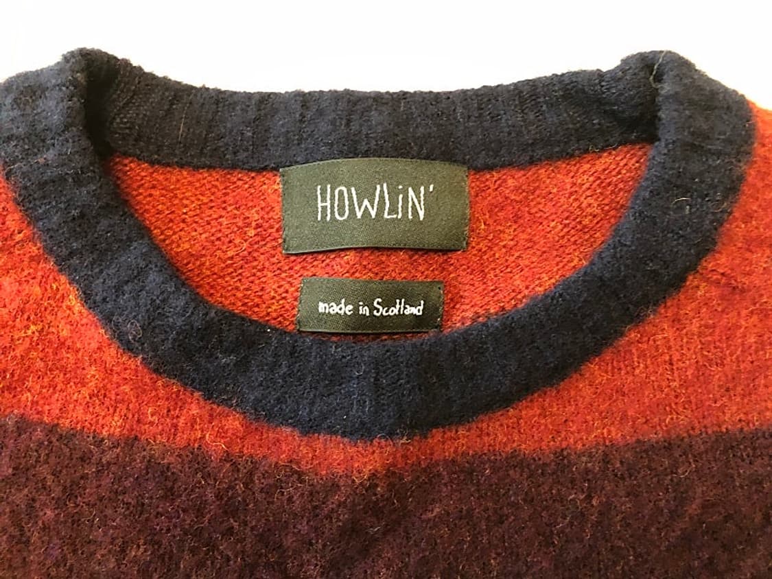 하울린 무지개 스트라이프 니트 상품이미지3