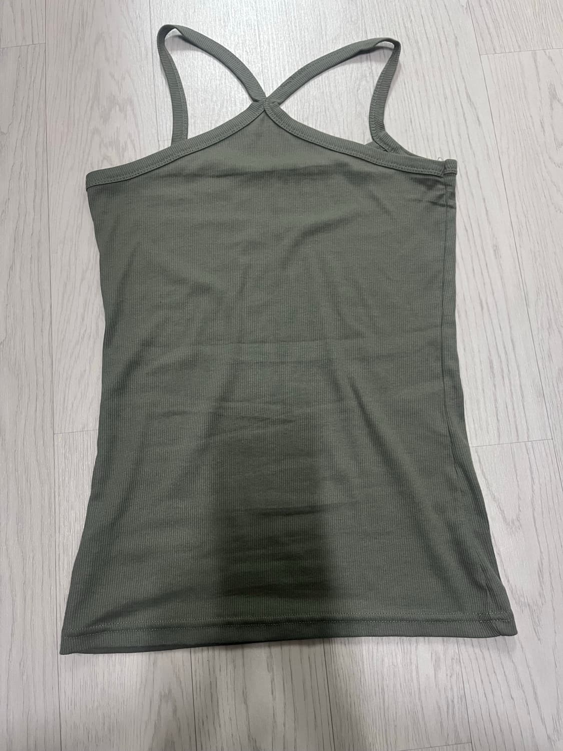 애즈온 틸다 슬리브리스 카키 상품이미지4