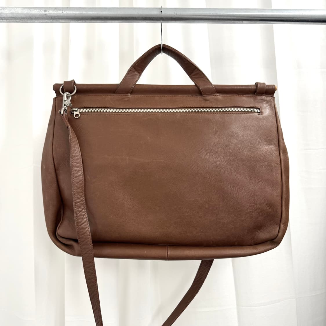 요지 야마모토 YSACCS POUR HOMME 레더 투웨이백 상품이미지2