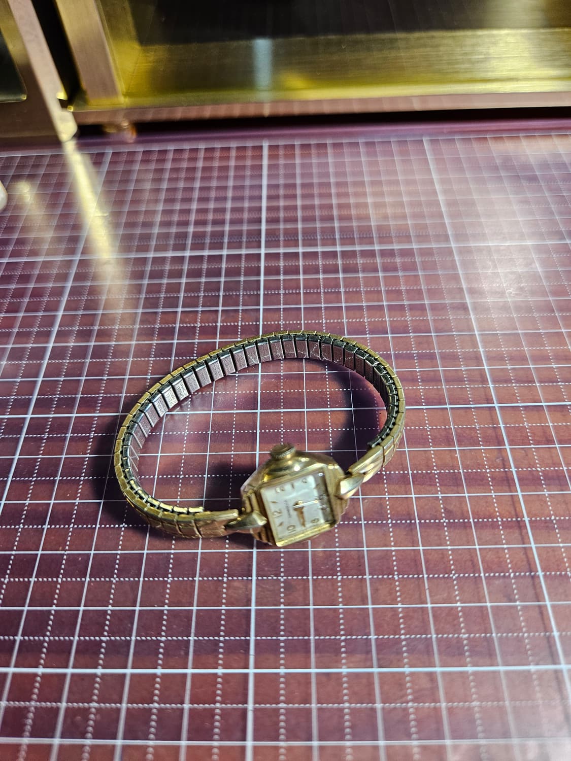 카라빌by 부로바 금장 수동 핸드와인딩 시계 판매합니다 상품이미지6