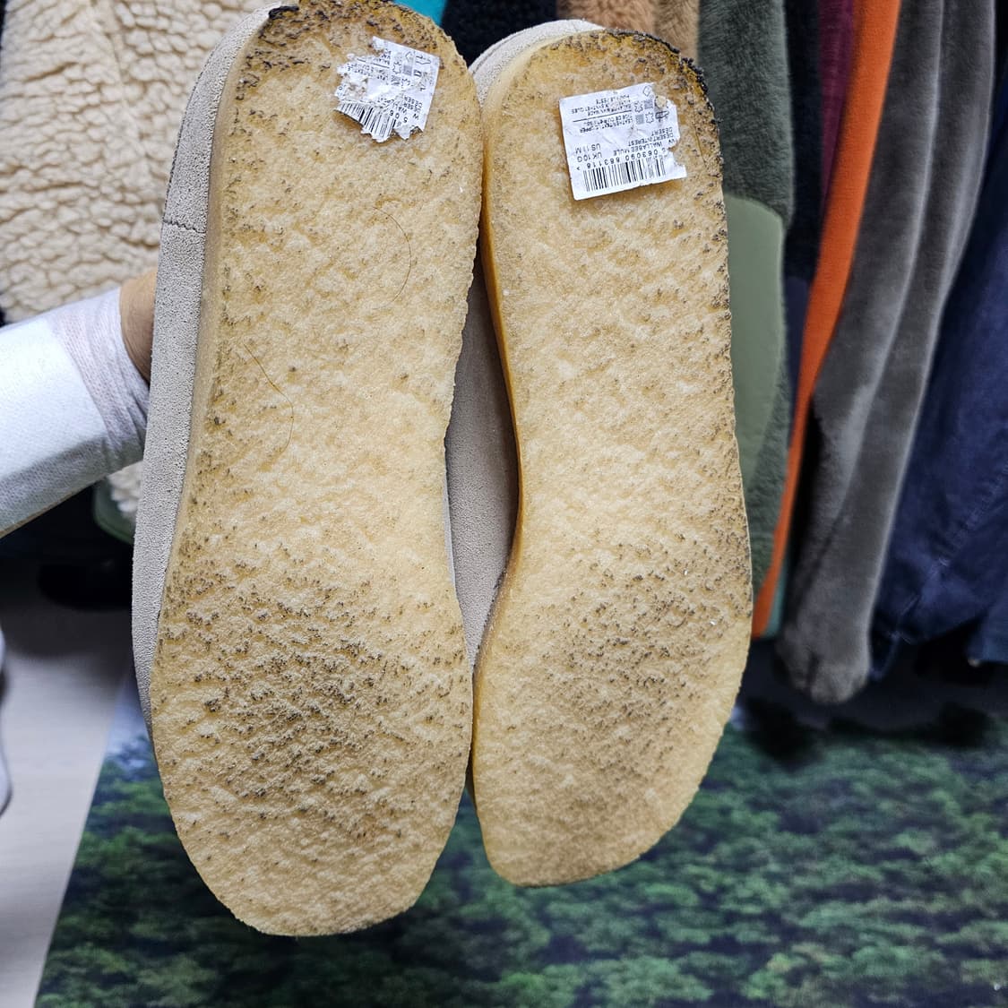 [285] 클락스 엔즈 빔즈 왈라비 뮬 UK10 상품이미지5