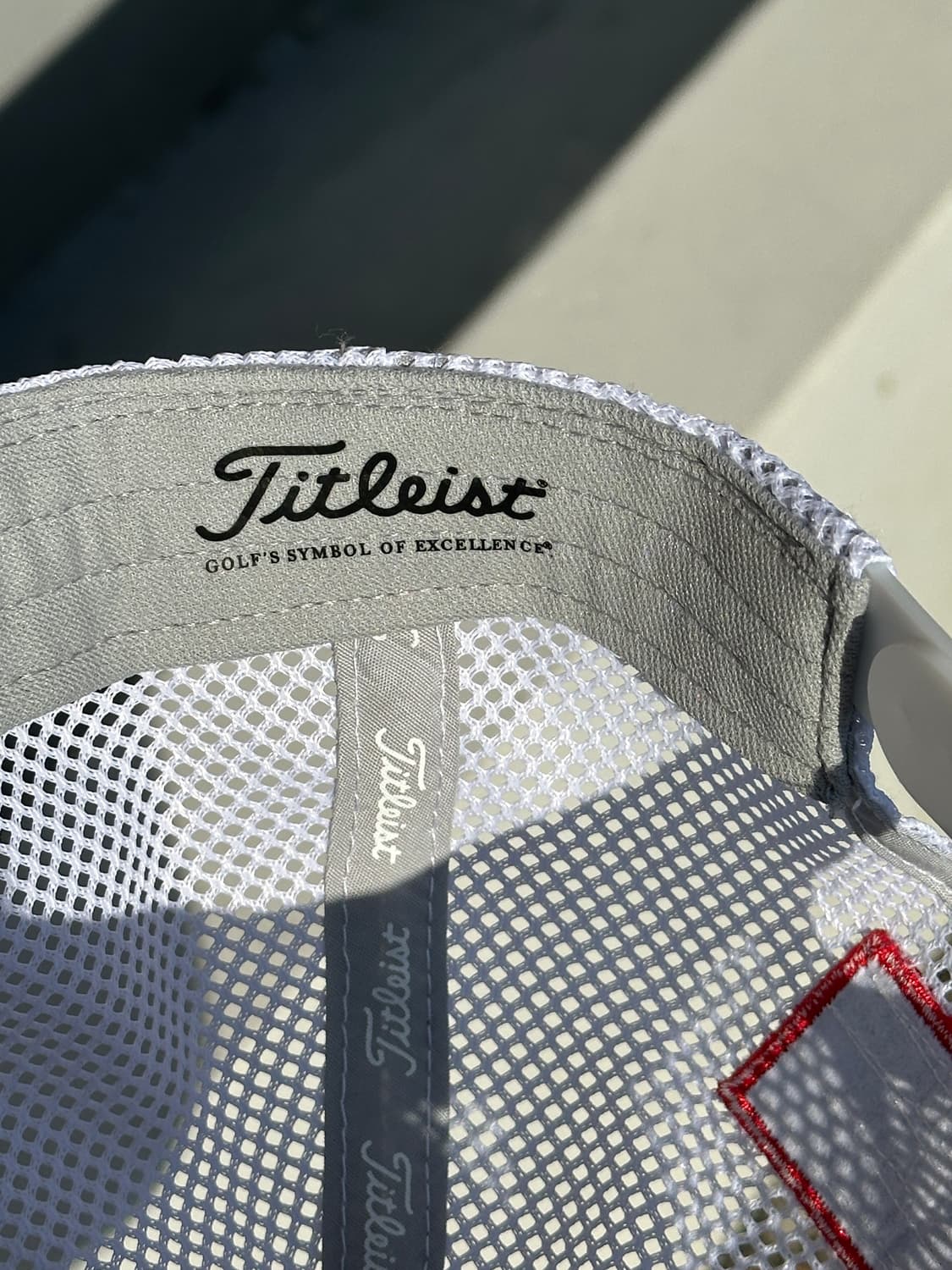 [F] 타이틀리스트 로고 화이트 볼캡 모자 골프 상품이미지7