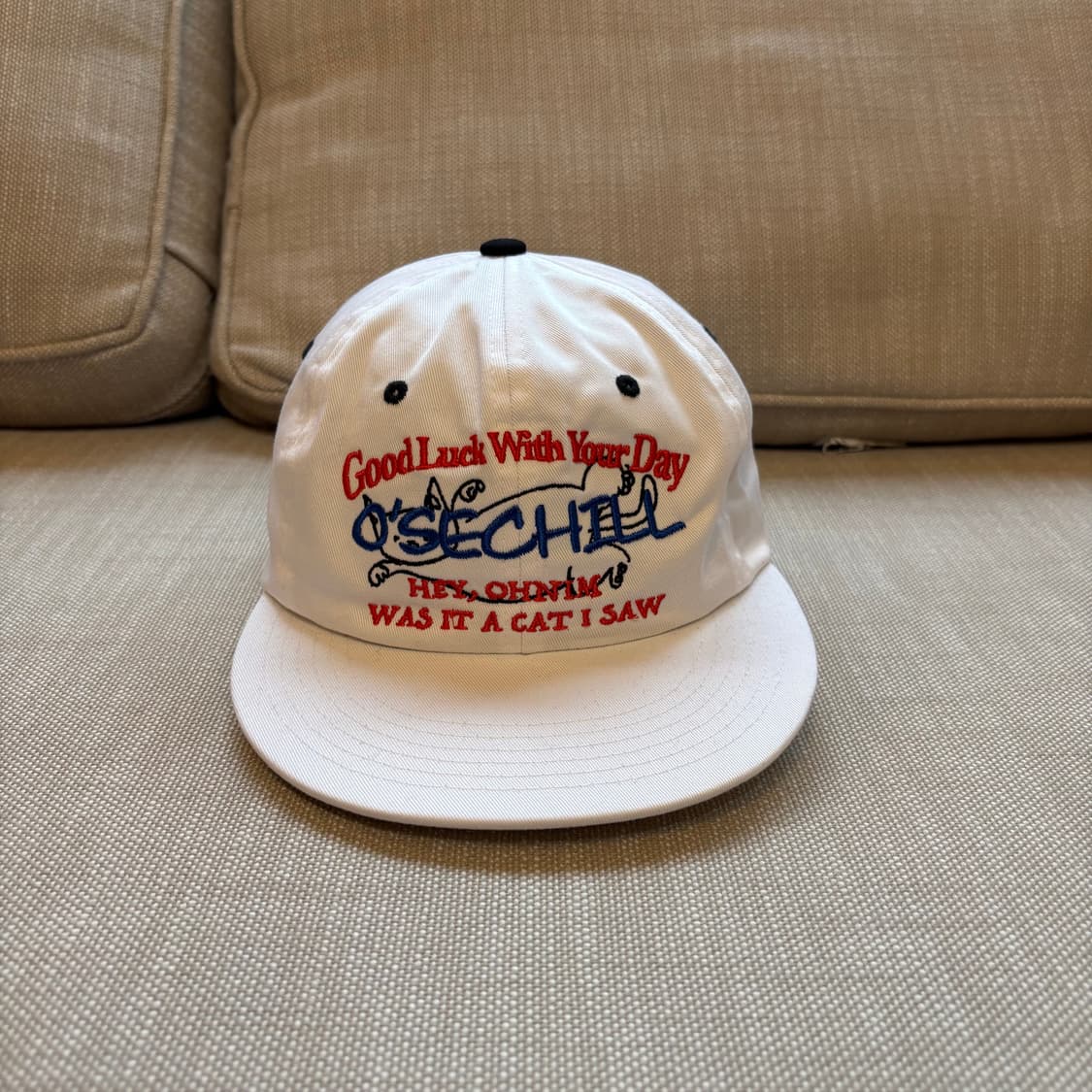 오색칠 O’sechill Good Luck 볼캡 (송민호 브랜드) 상품이미지1