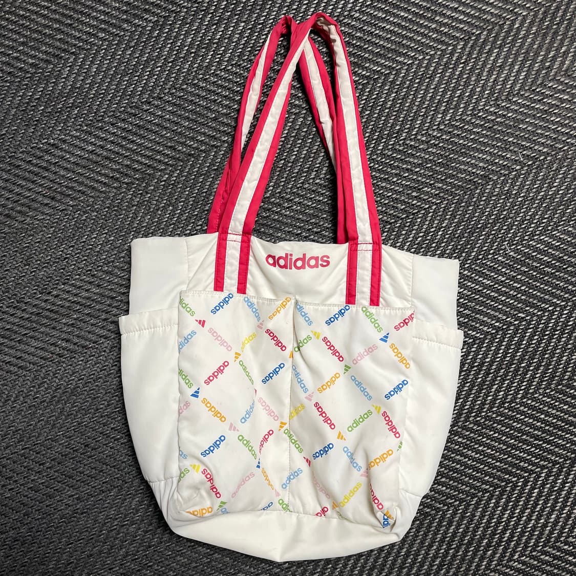 00s 아디다스 퀼팅 카트 도트백y 5374 상품이미지2