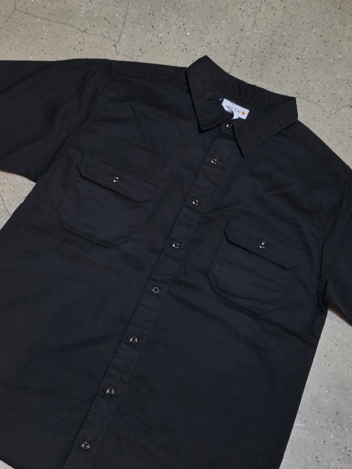 Carhartt 칼하트 블랙 반팔셔츠 상품이미지1