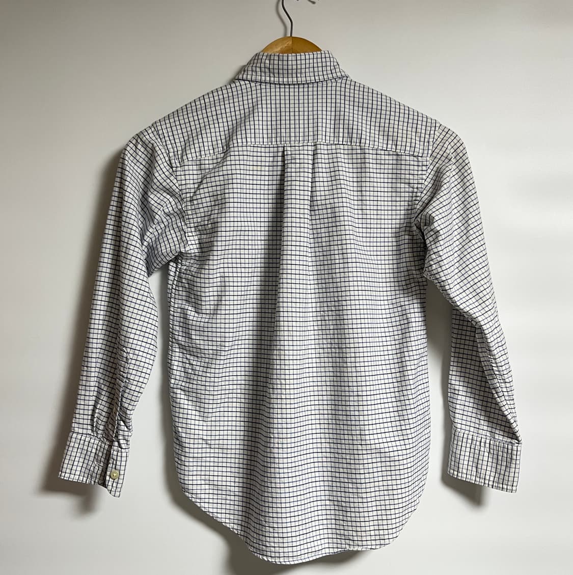 폴로랄프로렌 다탄 체크 크롭 셔츠 남방 8사이즈 상품이미지6