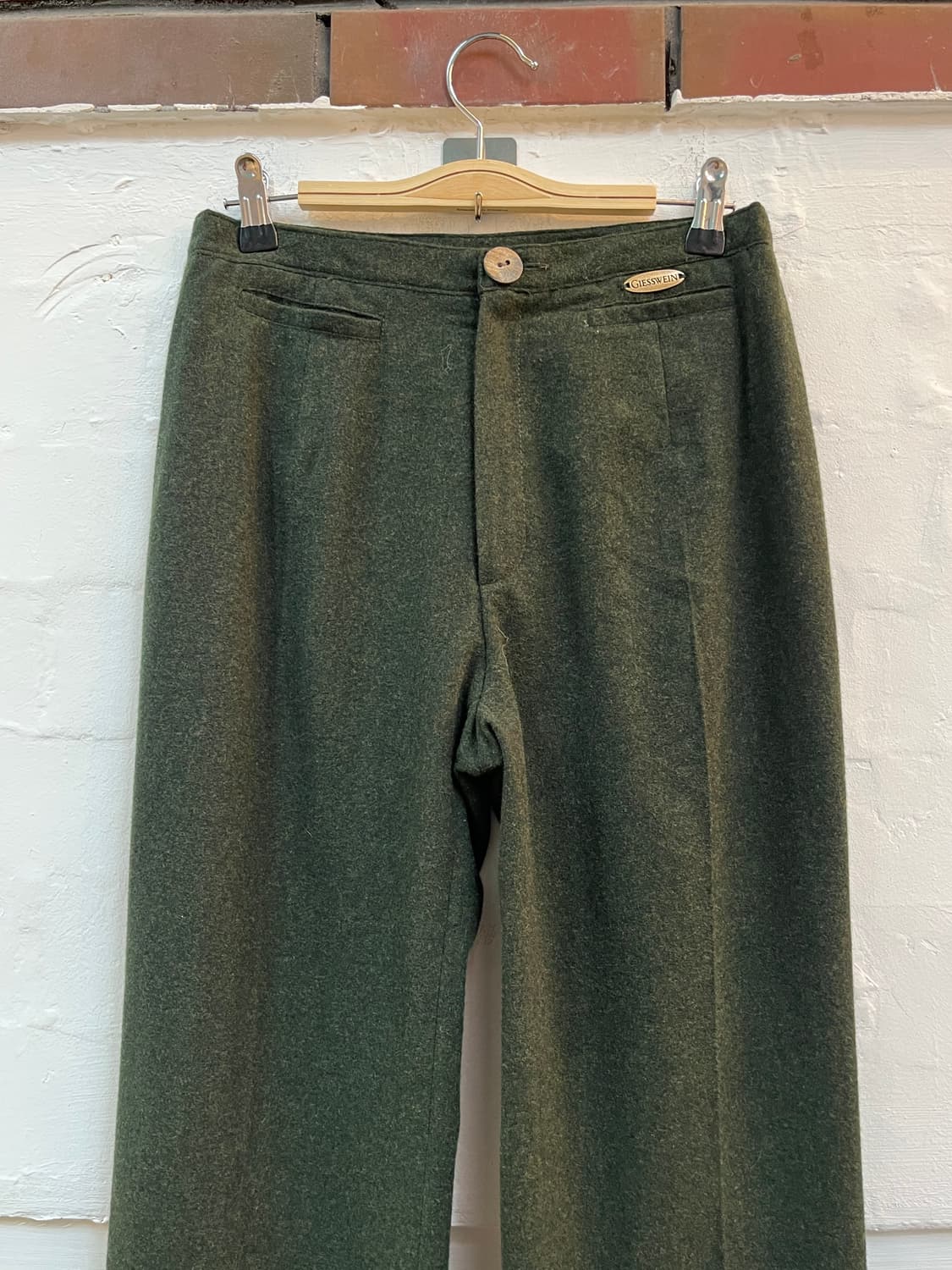 Giesswein 하이 웨이스트 울 팬츠 S 상품이미지3