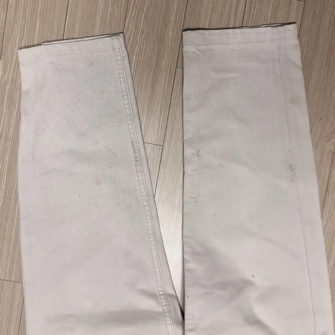 미제 usa 80s 리바이스550 아이보리 데님(34) 상품이미지2