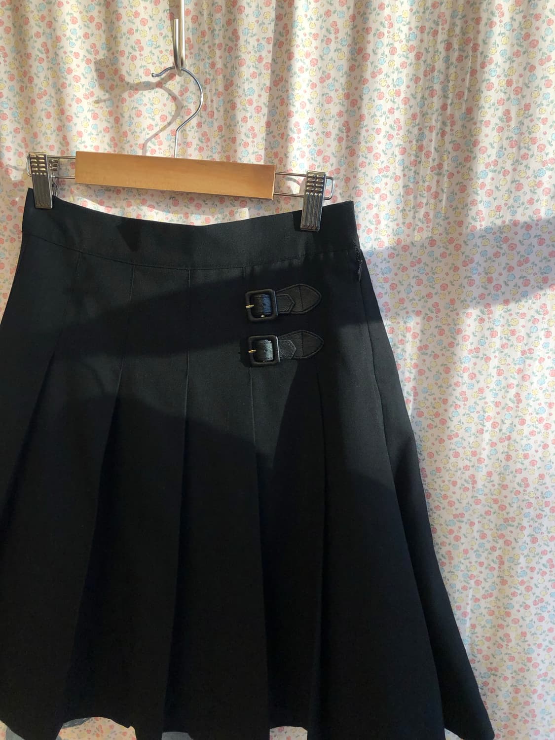 belt pleats skirt 상품이미지2