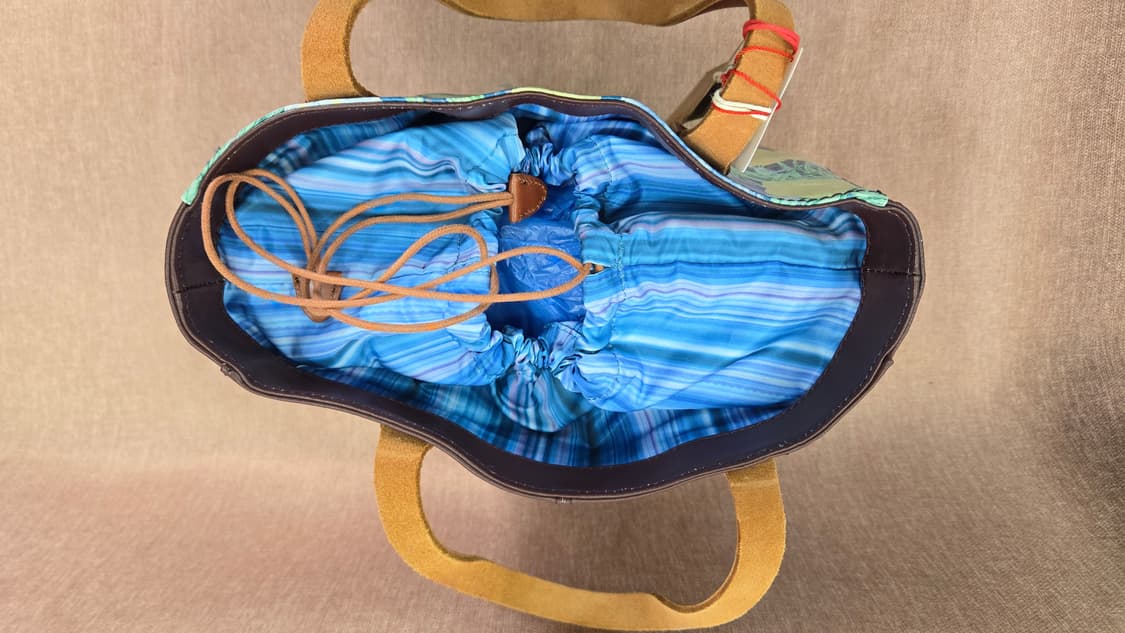 Oillily 새상품 오일릴리 플라워 패턴 토트백 상품이미지5