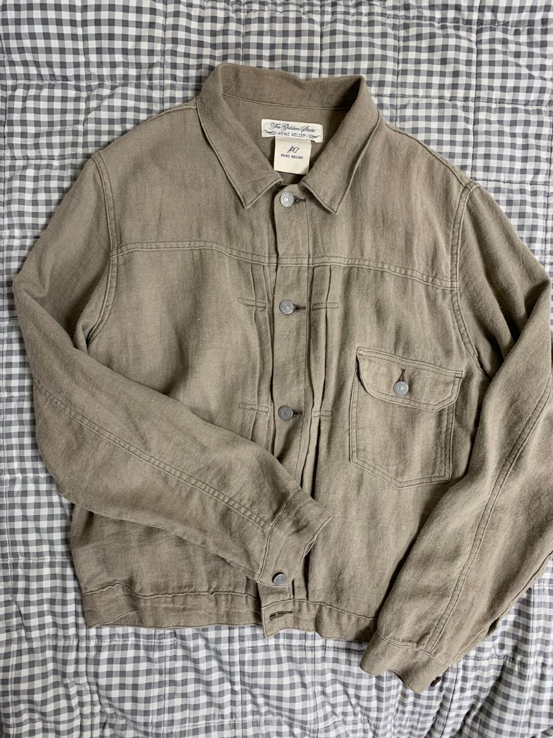 레미릴리프 1st 자켓(린넨) 상품이미지2