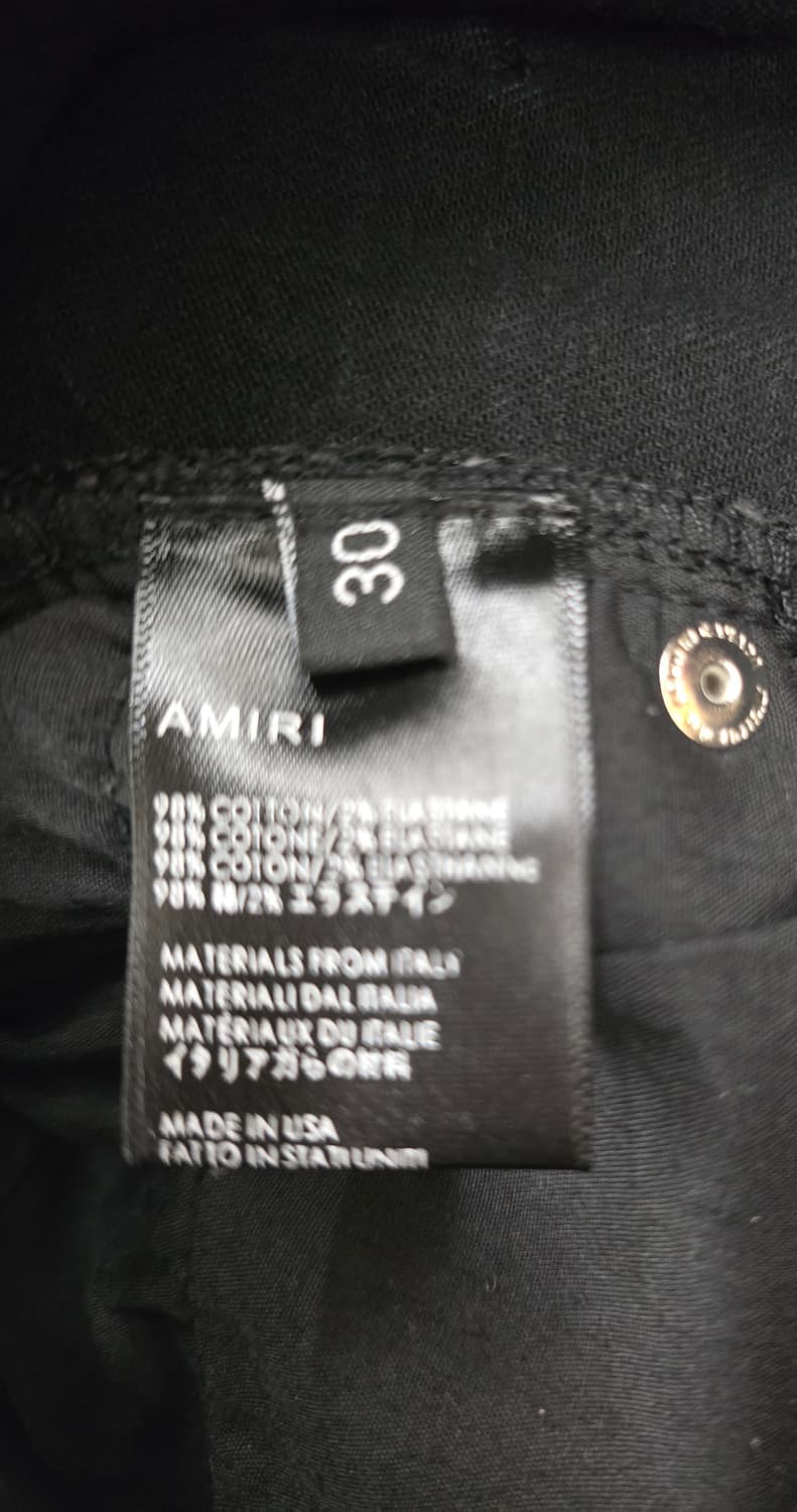 [정품] AMIRI 아미리 페인트 스플래터 데님진.   싸이즈 30 상품이미지9