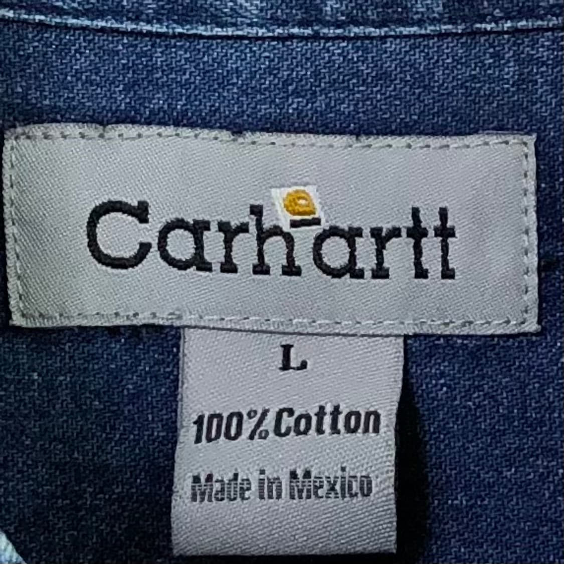 105 칼하트 데님 셔츠 상품이미지3