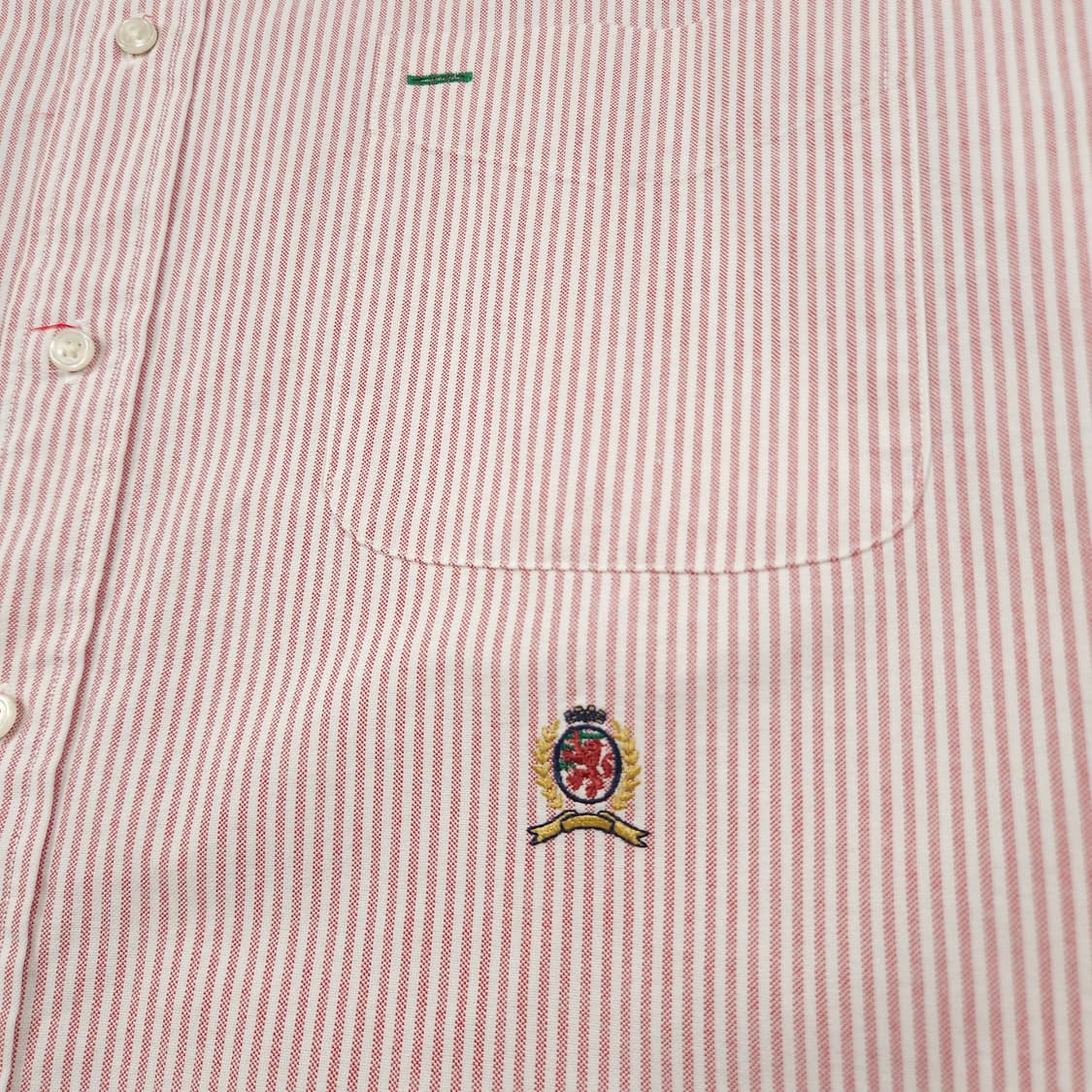 2XL(110) 타미 힐피거 옥스포드 스트라이프 셔츠 상품이미지3