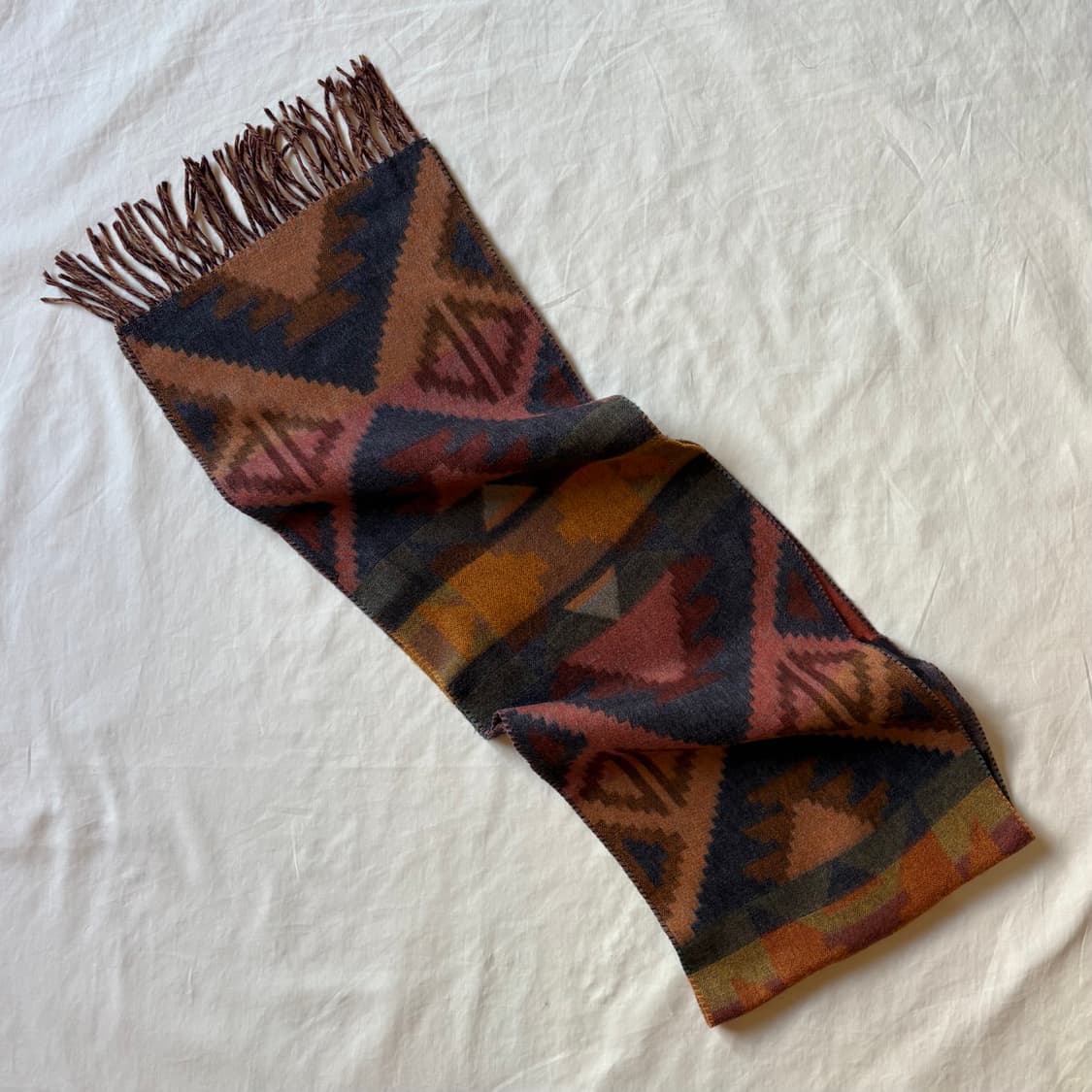 독일 나바호 패턴 양면 울 아크릴 머플러 상품이미지7