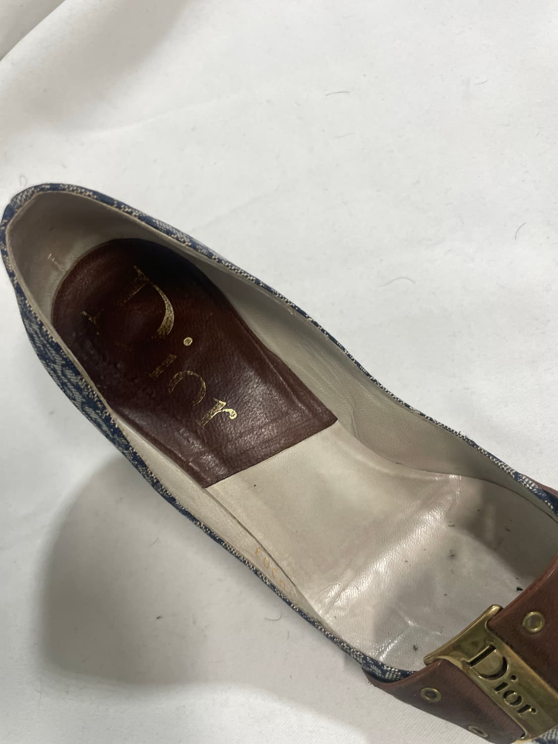 00‘s 디올 존갈리아노 레더 버클 힐 펌프스 상품이미지6