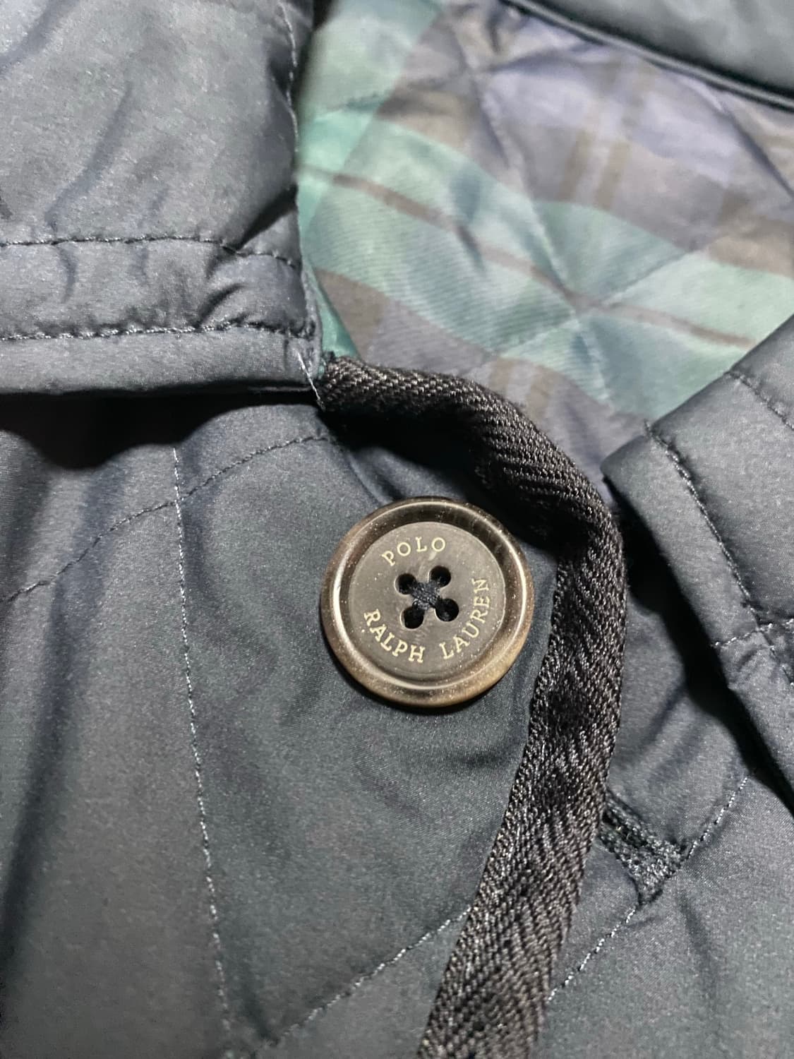 정리, 블랙와치 타탄체크 폴로 양면 리버시블 퀼팅 자켓 상품이미지7